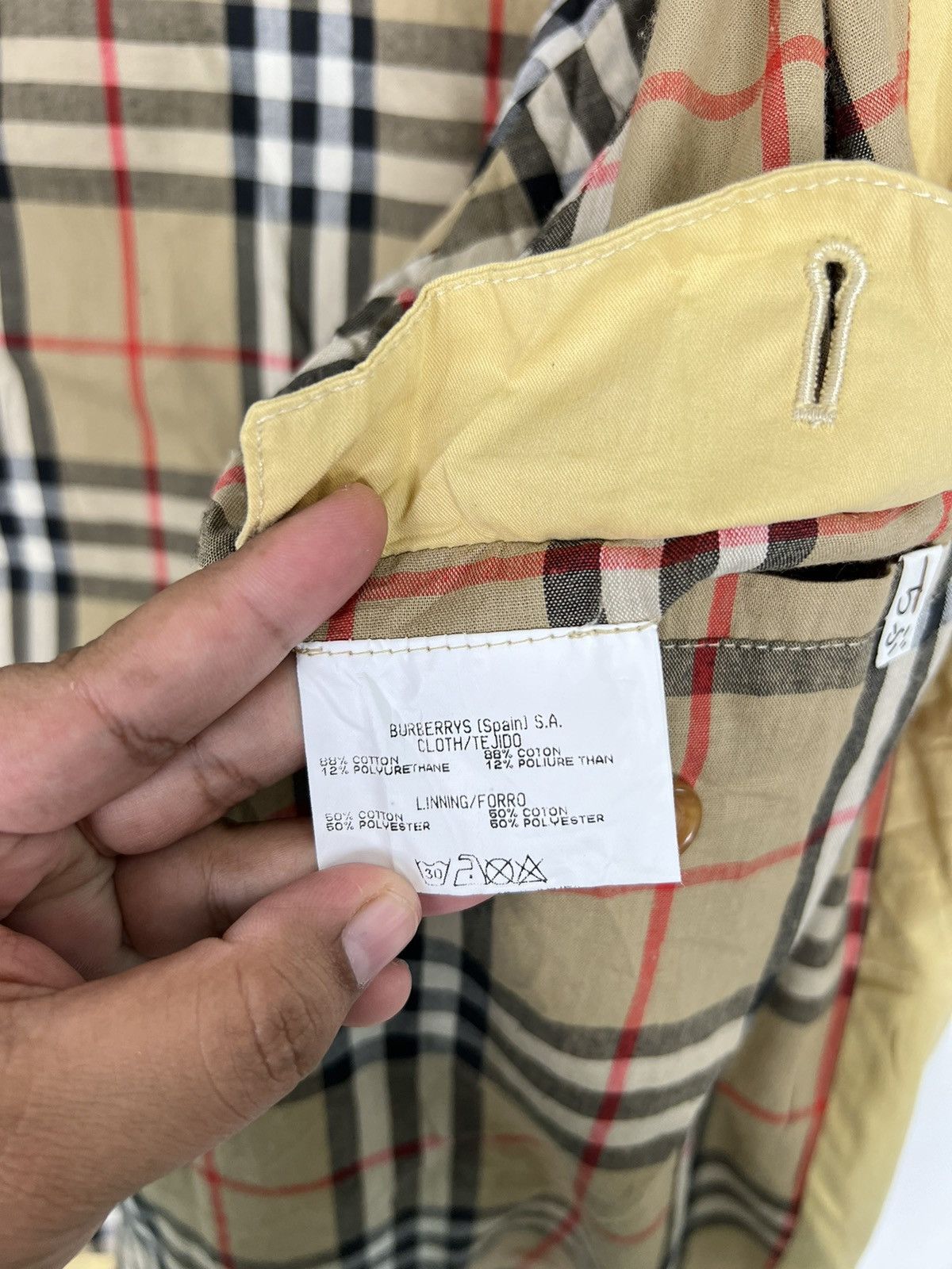 Burberry 🔥 VINTAGE BURBERRY'S NOVA CHECK LINER JACKET Size US M / EU 48-50 / 2 - 11 Thumbnail