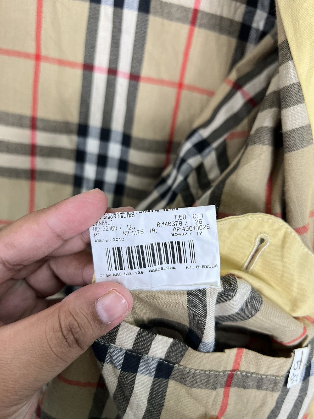 Burberry 🔥 VINTAGE BURBERRY'S NOVA CHECK LINER JACKET Size US M / EU 48-50 / 2 - 12 Thumbnail