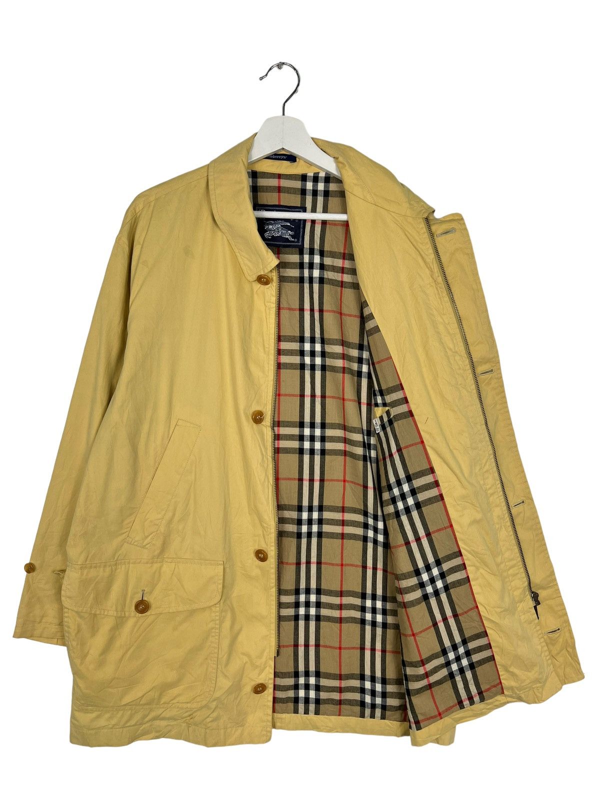 Burberry 🔥 VINTAGE BURBERRY'S NOVA CHECK LINER JACKET Size US M / EU 48-50 / 2 - 1 Thumbnail
