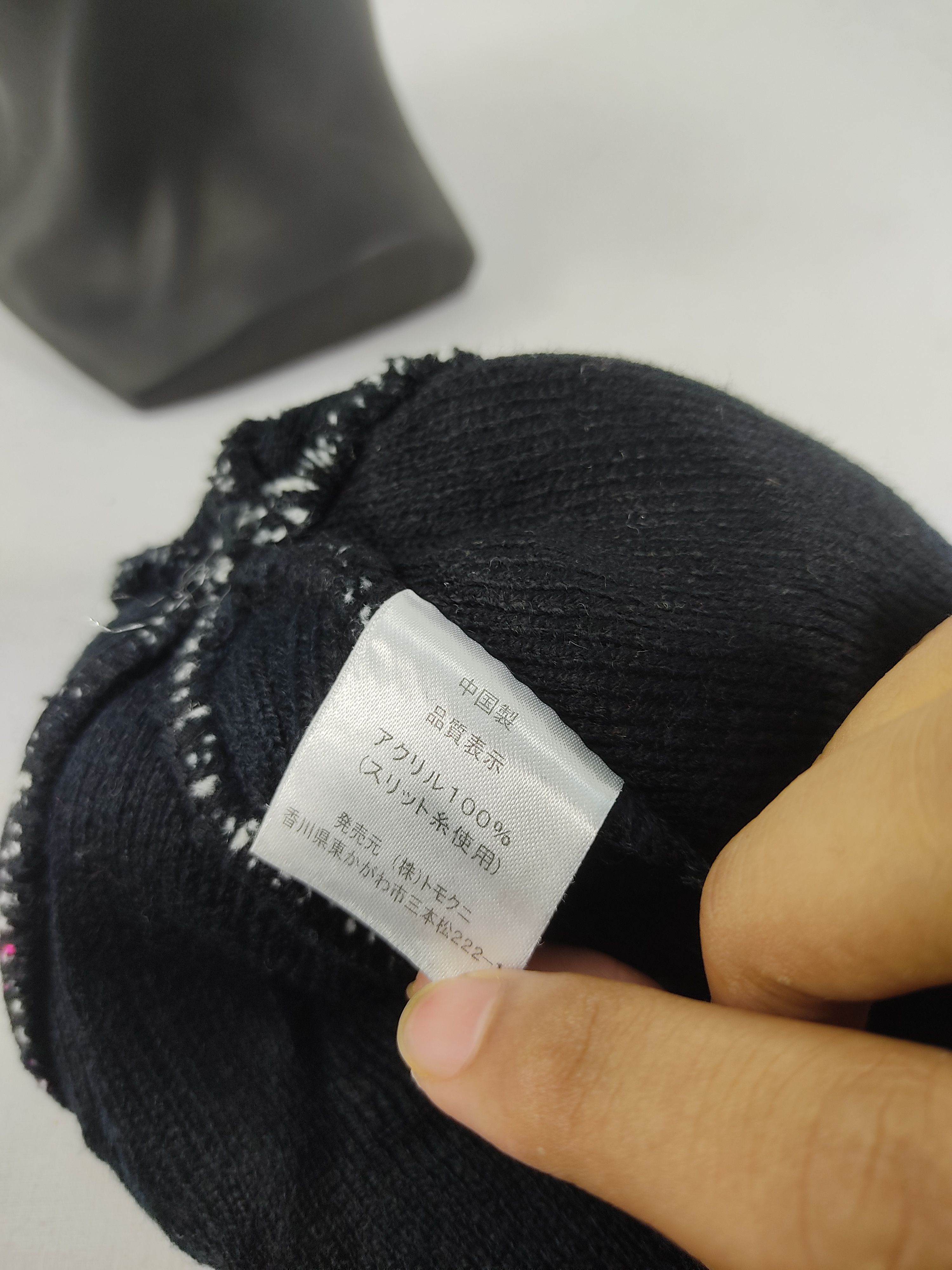 Japanese Brand × Vintage Japanese Brand Ribbon Beanie / Snow Hat / Snow Cap Size ONE SIZE - 9 Thumbnail