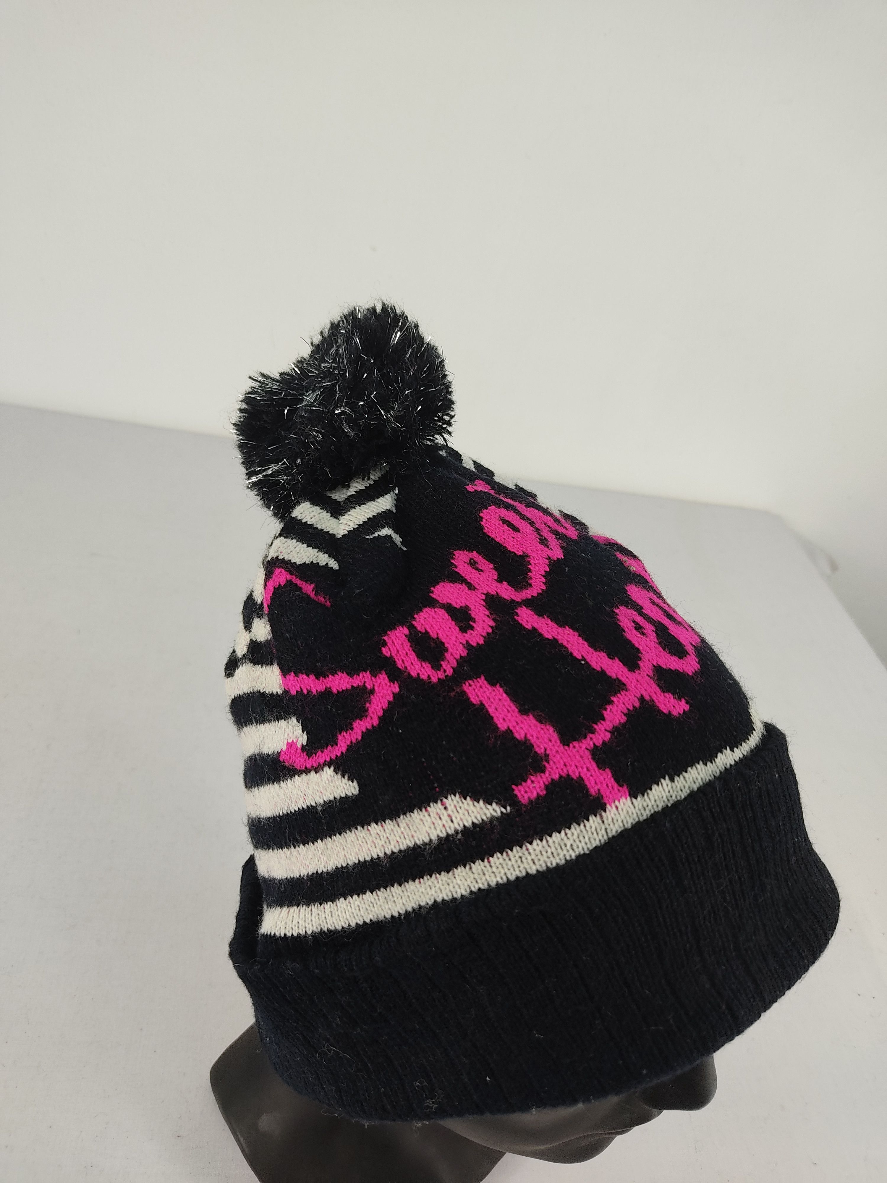 Japanese Brand × Vintage Japanese Brand Ribbon Beanie / Snow Hat / Snow Cap Size ONE SIZE - 5 Thumbnail
