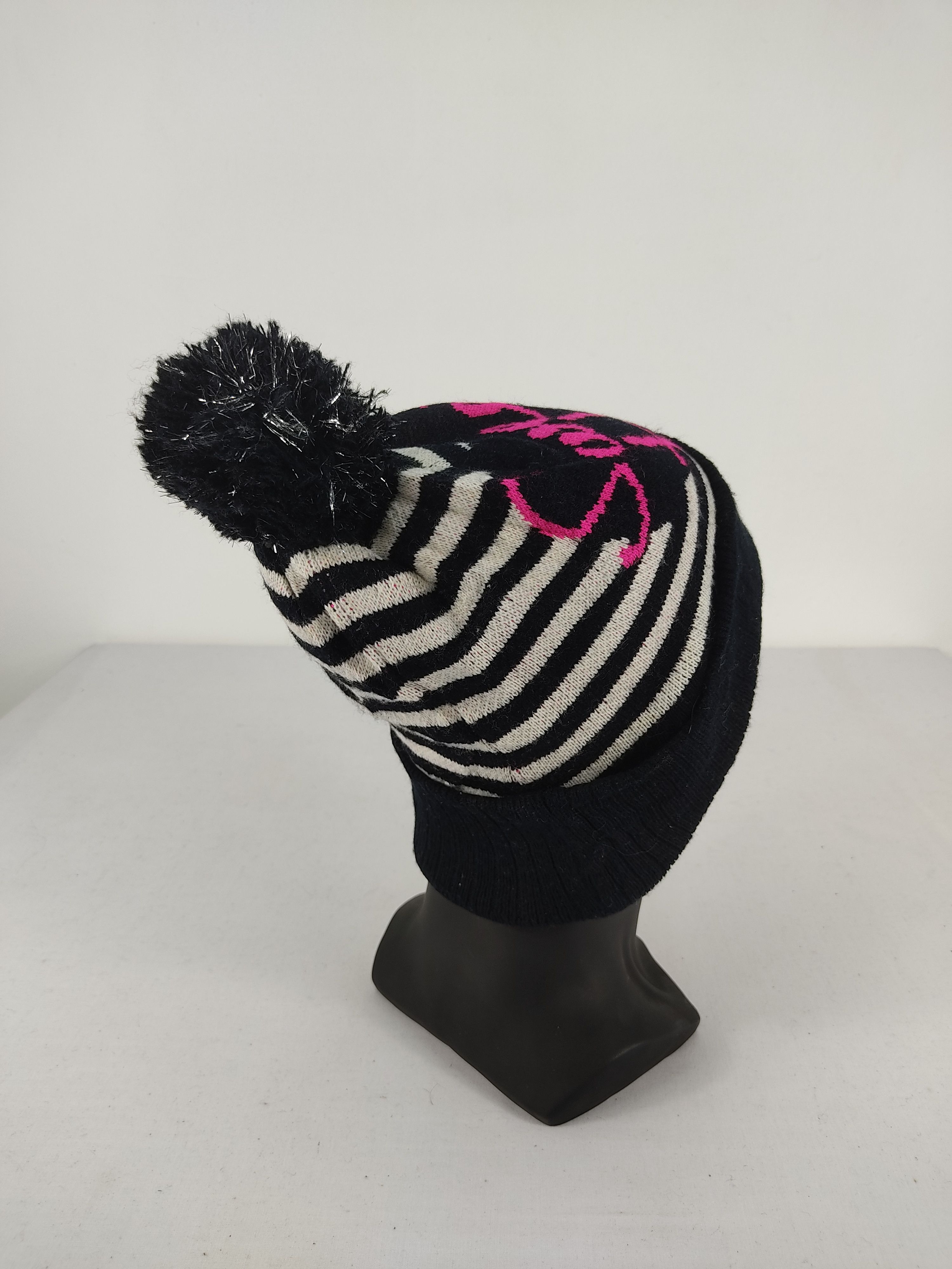Japanese Brand × Vintage Japanese Brand Ribbon Beanie / Snow Hat / Snow Cap Size ONE SIZE - 4 Thumbnail