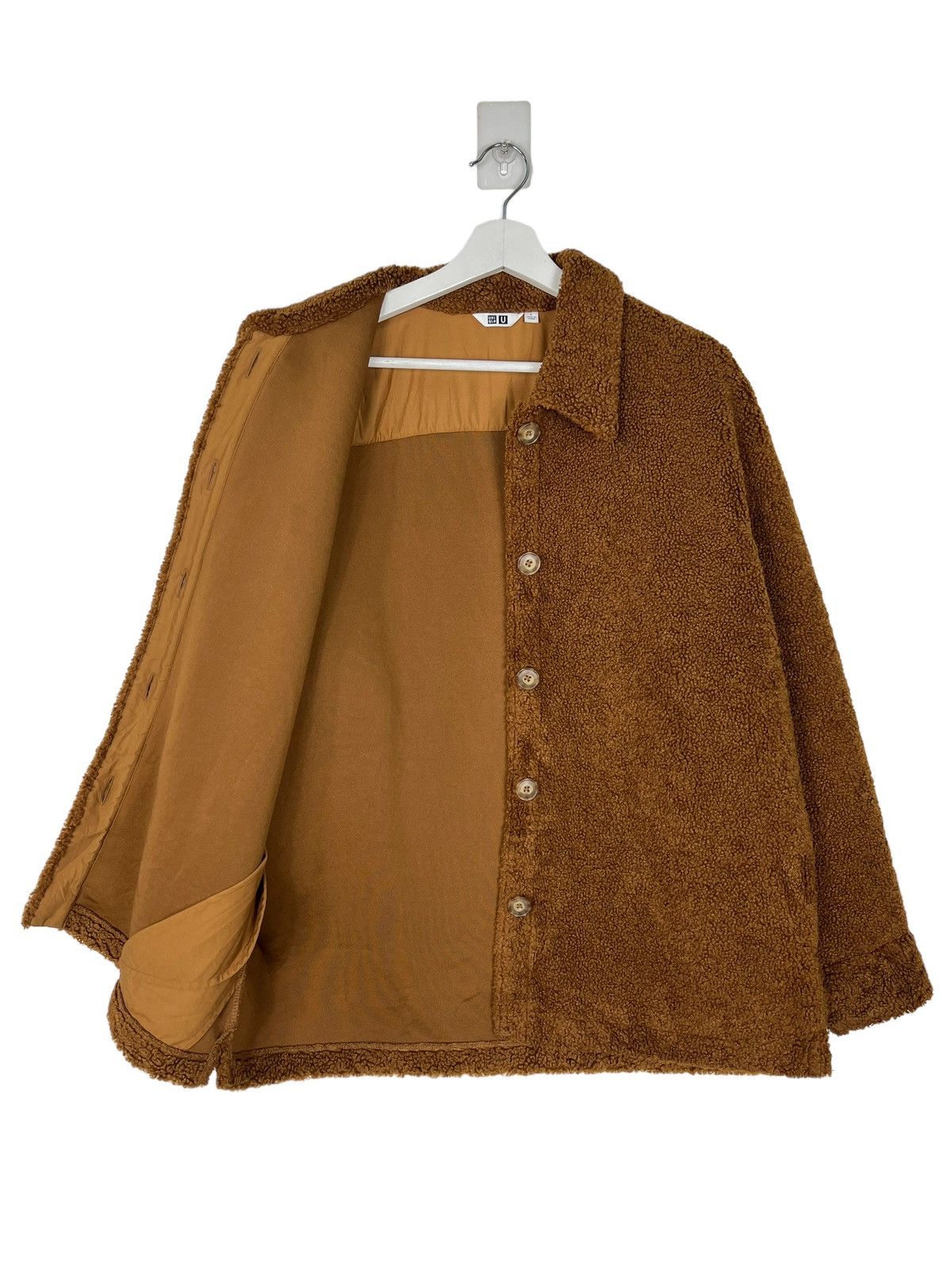 Japanese Brand 🔥 THE FUTURE OF U BOA FLEECE BUTTON BLOUSON Size US L / EU 52-54 / 3 - 7 Thumbnail