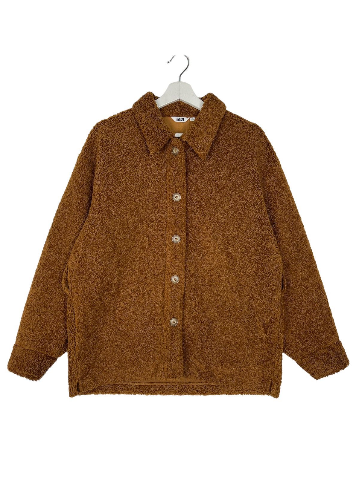Japanese Brand 🔥 THE FUTURE OF U BOA FLEECE BUTTON BLOUSON Size US L / EU 52-54 / 3 - 2 Thumbnail