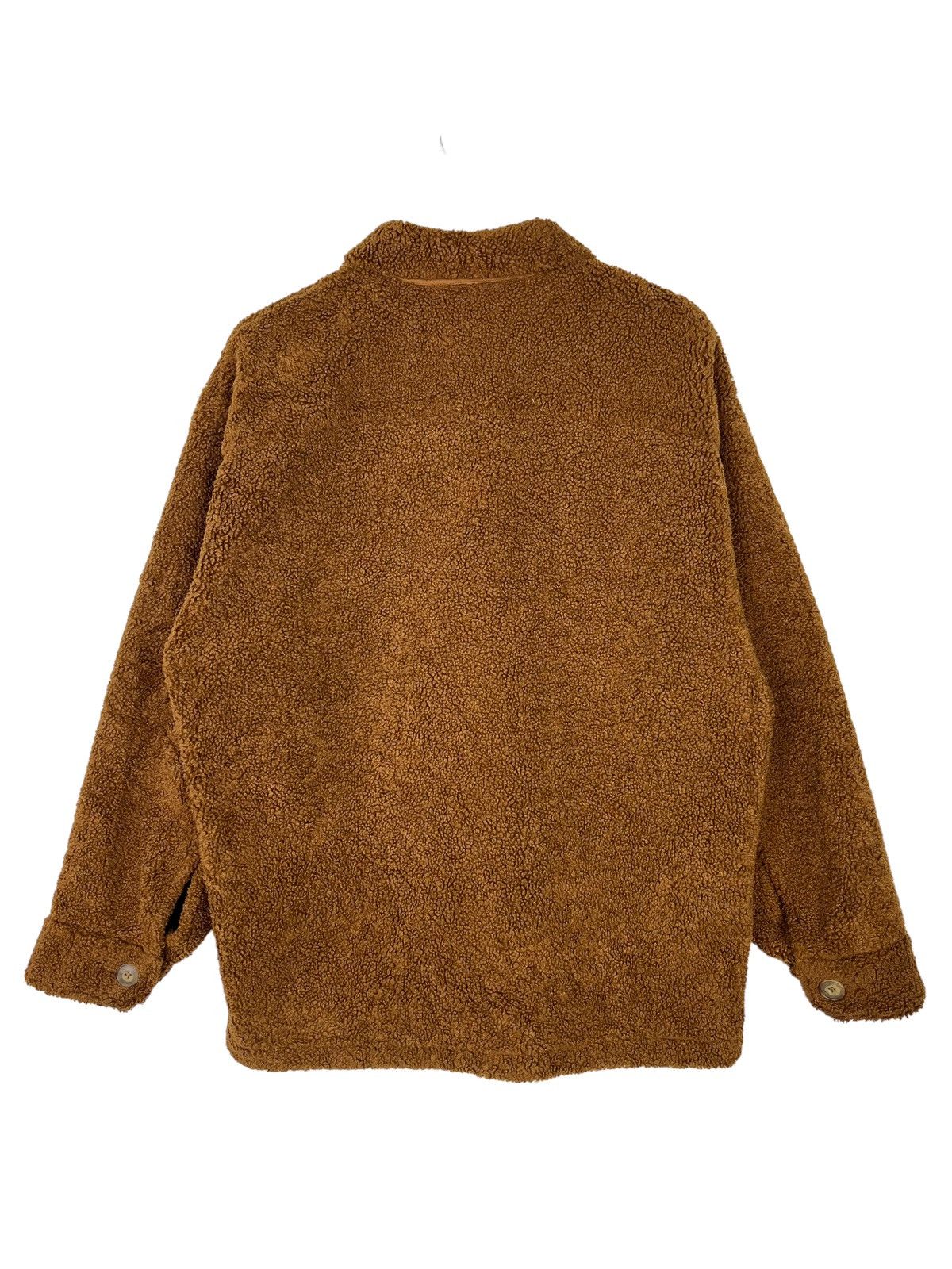 Japanese Brand 🔥 THE FUTURE OF U BOA FLEECE BUTTON BLOUSON Size US L / EU 52-54 / 3 - 9 Thumbnail