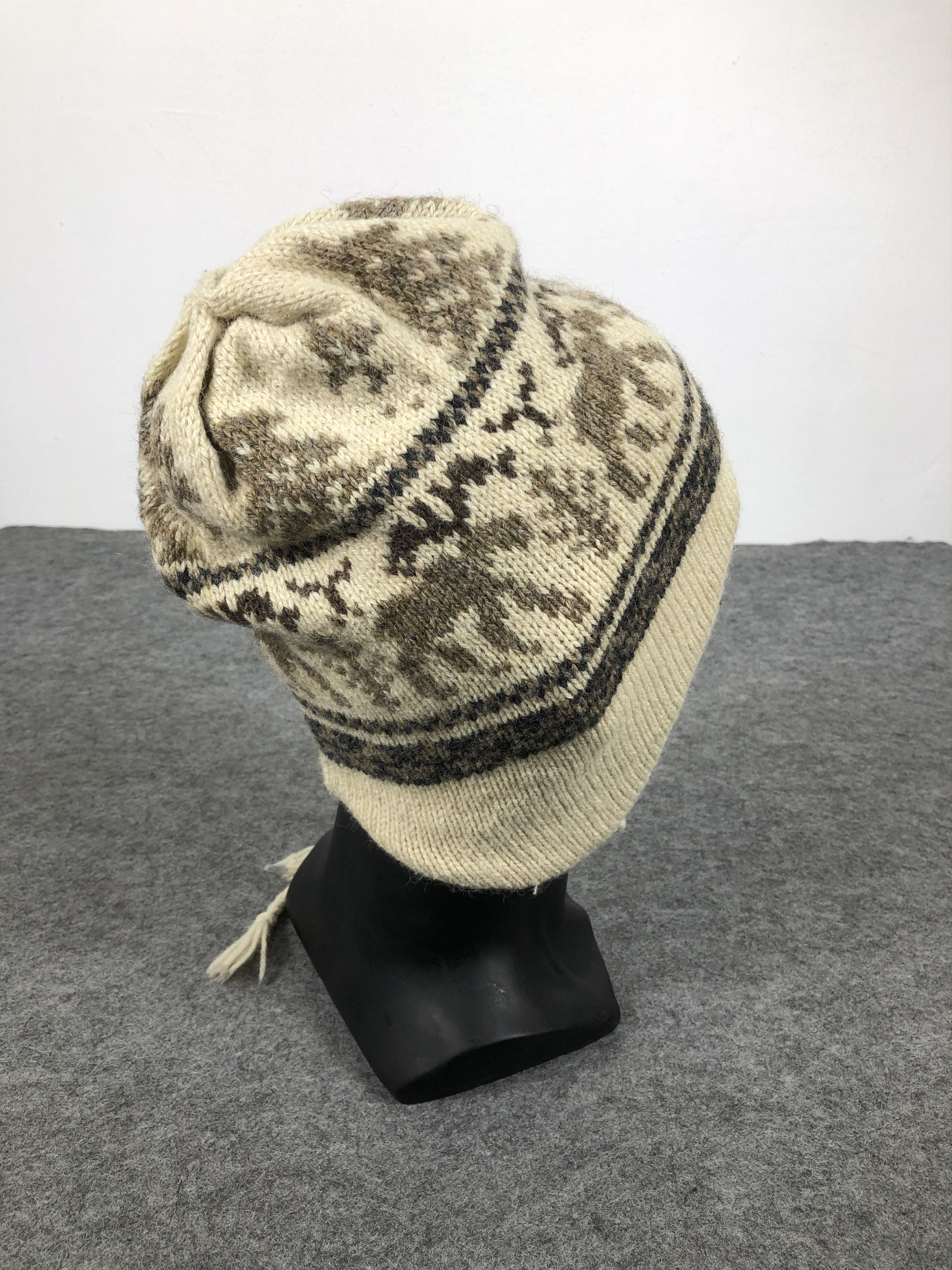 Japanese Brand × Vintage Vintage Japanese Brand Earflap Beanie / Snow Hat / Snow Cap Size ONE SIZE - 4 Thumbnail