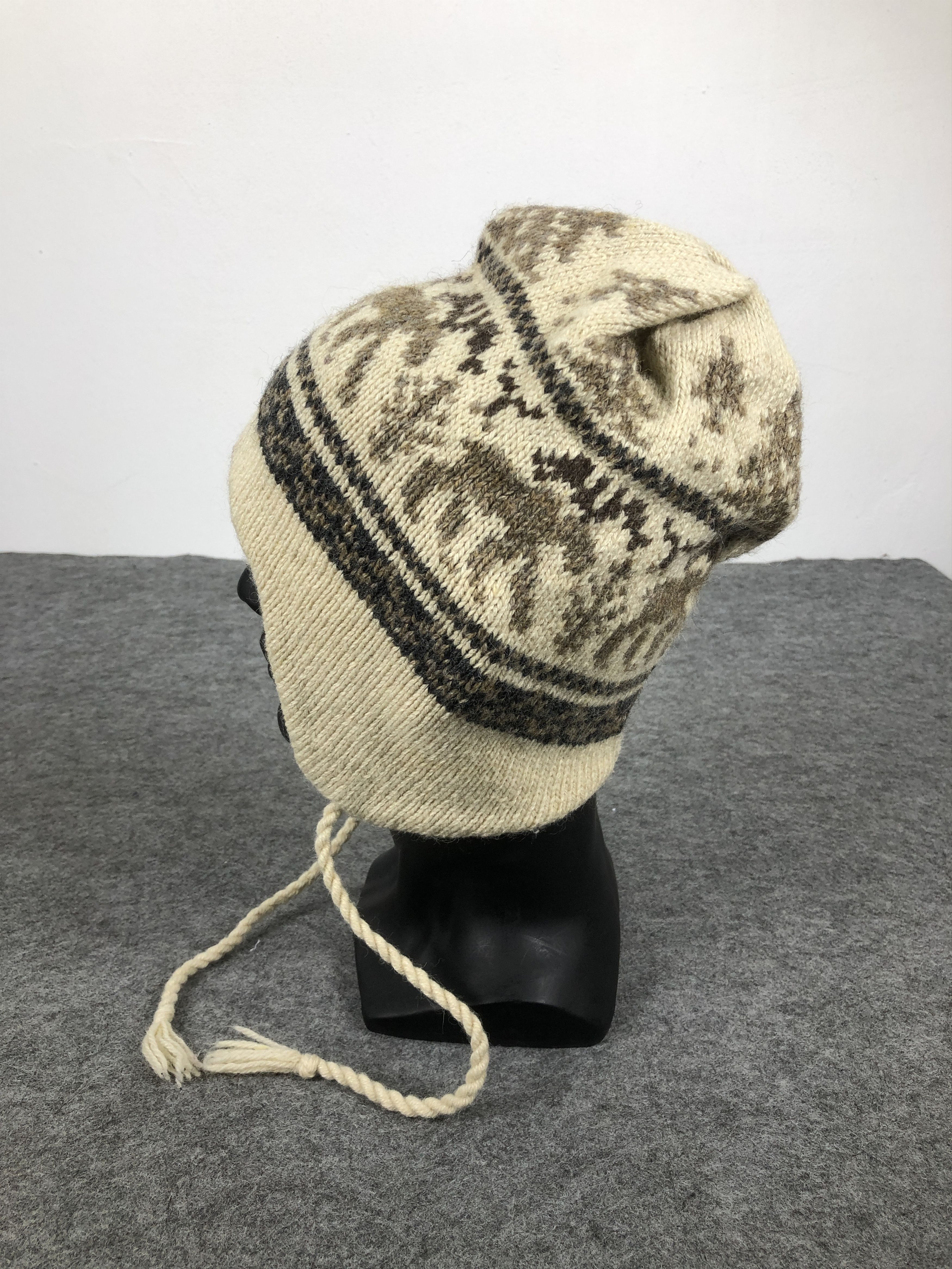 Japanese Brand × Vintage Vintage Japanese Brand Earflap Beanie / Snow Hat / Snow Cap Size ONE SIZE - 2 Thumbnail