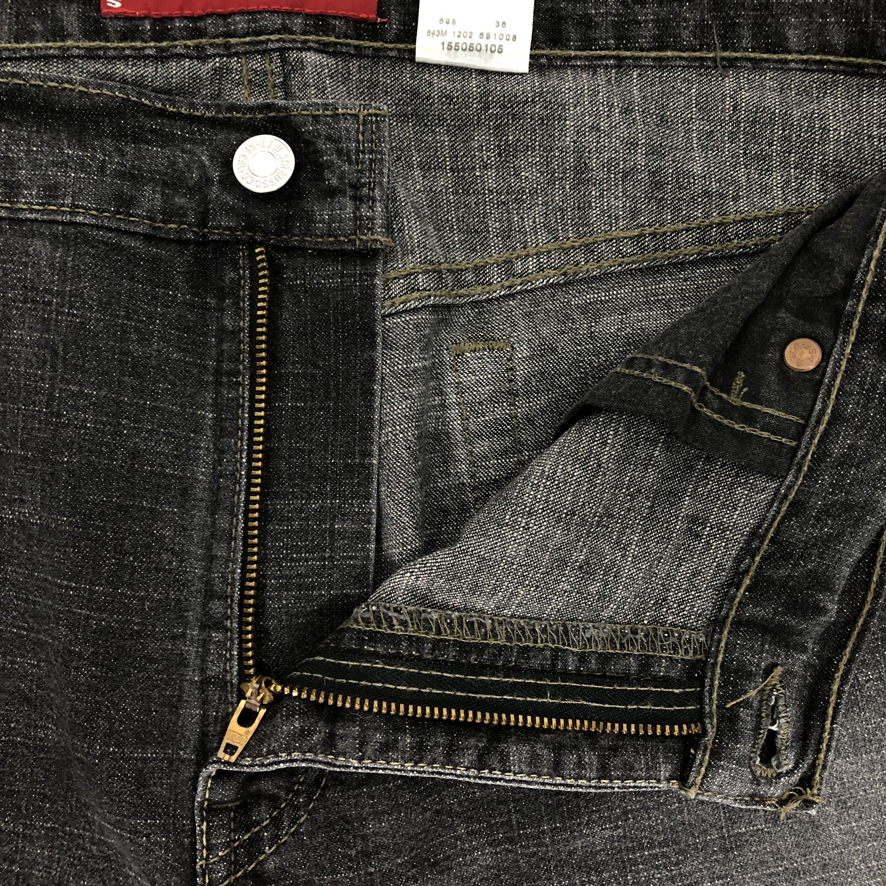 Levi's Levi's 505 Nouveau Straight Stretch Faded Jean Size US 37 - 4 Thumbnail