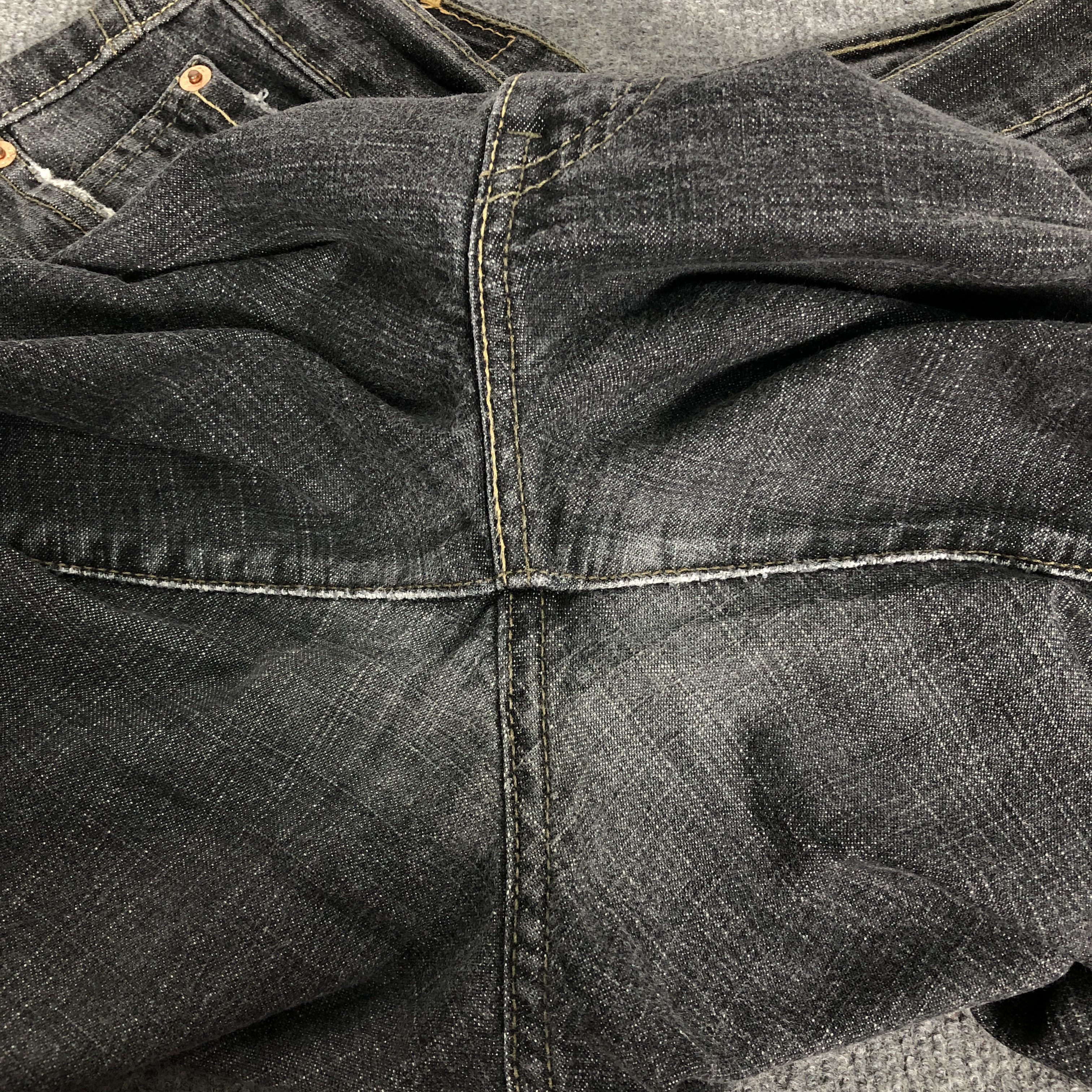 Levi's Levi's 505 Nouveau Straight Stretch Faded Jean Size US 37 - 5 Thumbnail