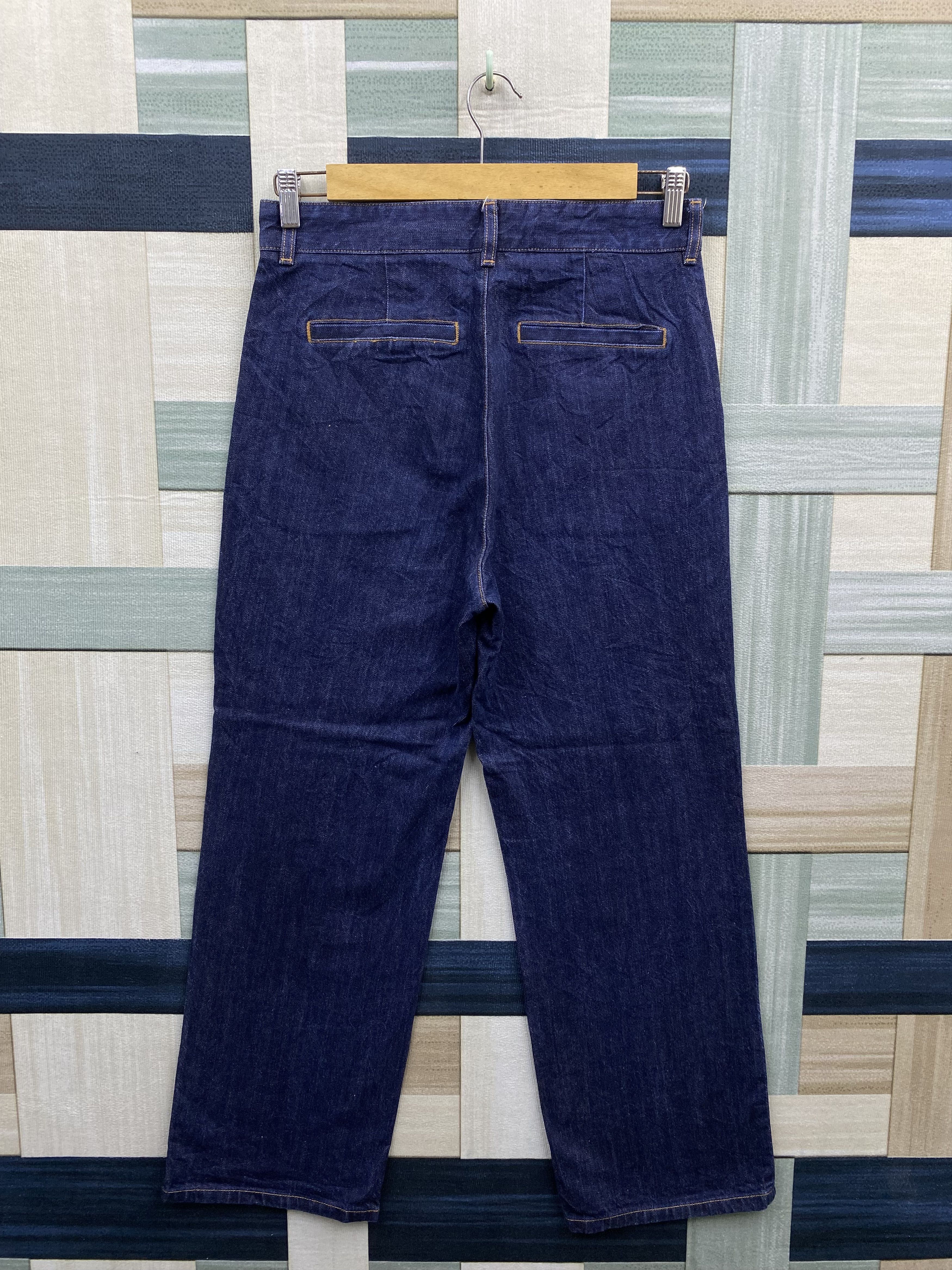 GU × Japanese Brand Japanese Brand GU Wide Baggy Denim Jean Pant Size US 31 - 6 Thumbnail