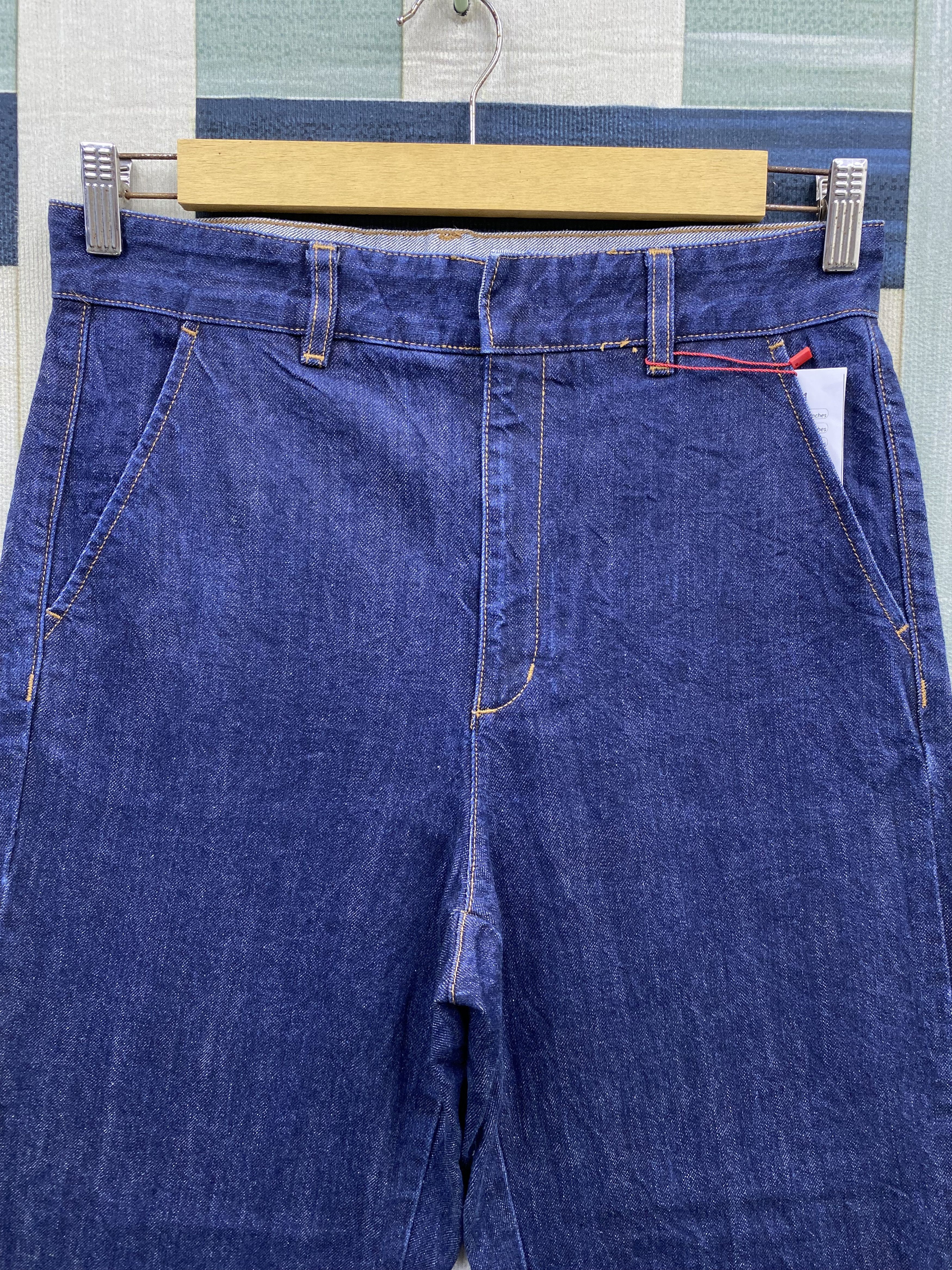 GU × Japanese Brand Japanese Brand GU Wide Baggy Denim Jean Pant Size US 31 - 2 Thumbnail