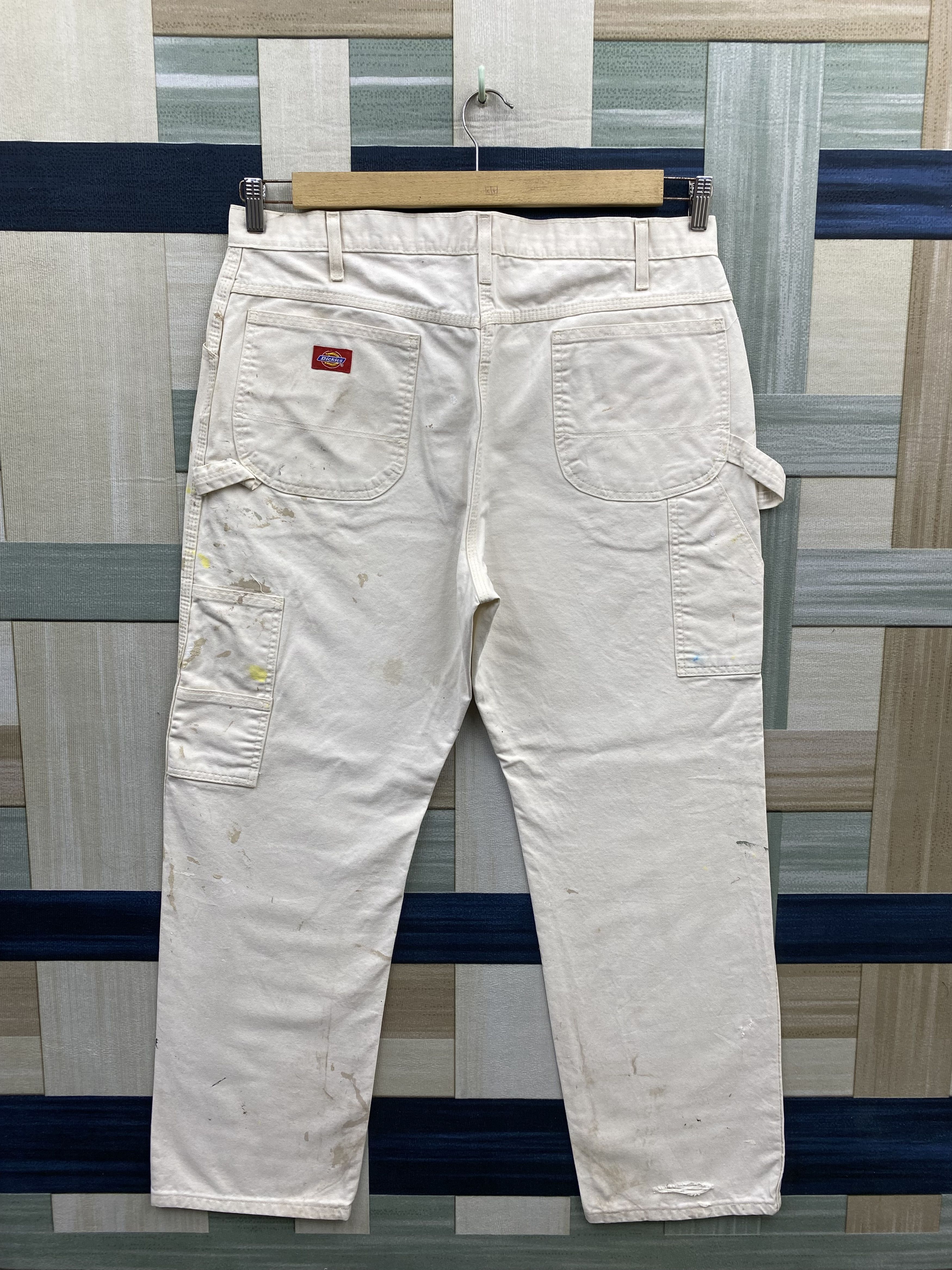 Dickies × Vintage Vintage Y2K Distress Dickies Paint Splatter Pant Size US 38 / EU 54 - 2 Thumbnail