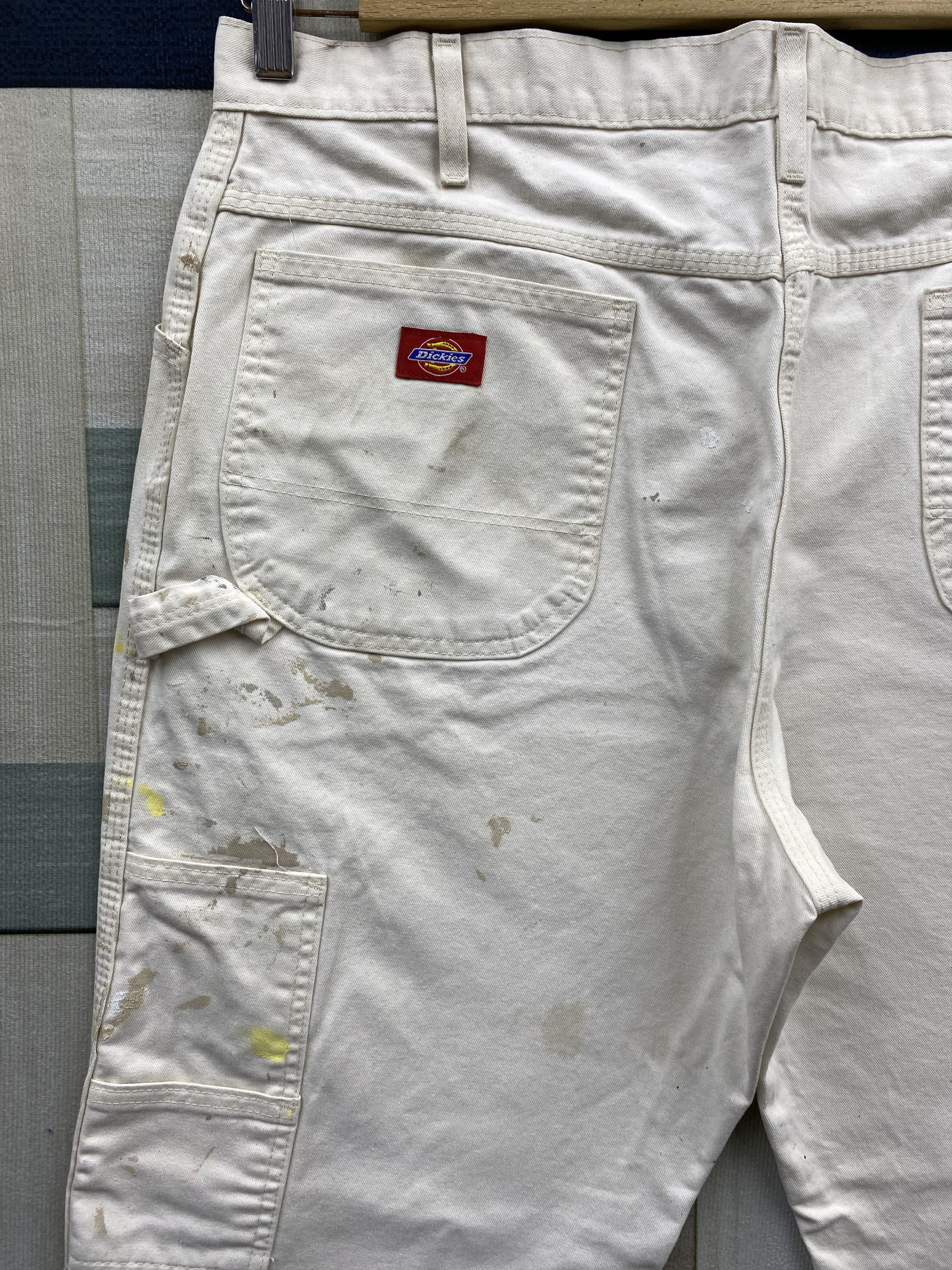 Dickies × Vintage Vintage Y2K Distress Dickies Paint Splatter Pant Size US 38 / EU 54 - 12 Thumbnail