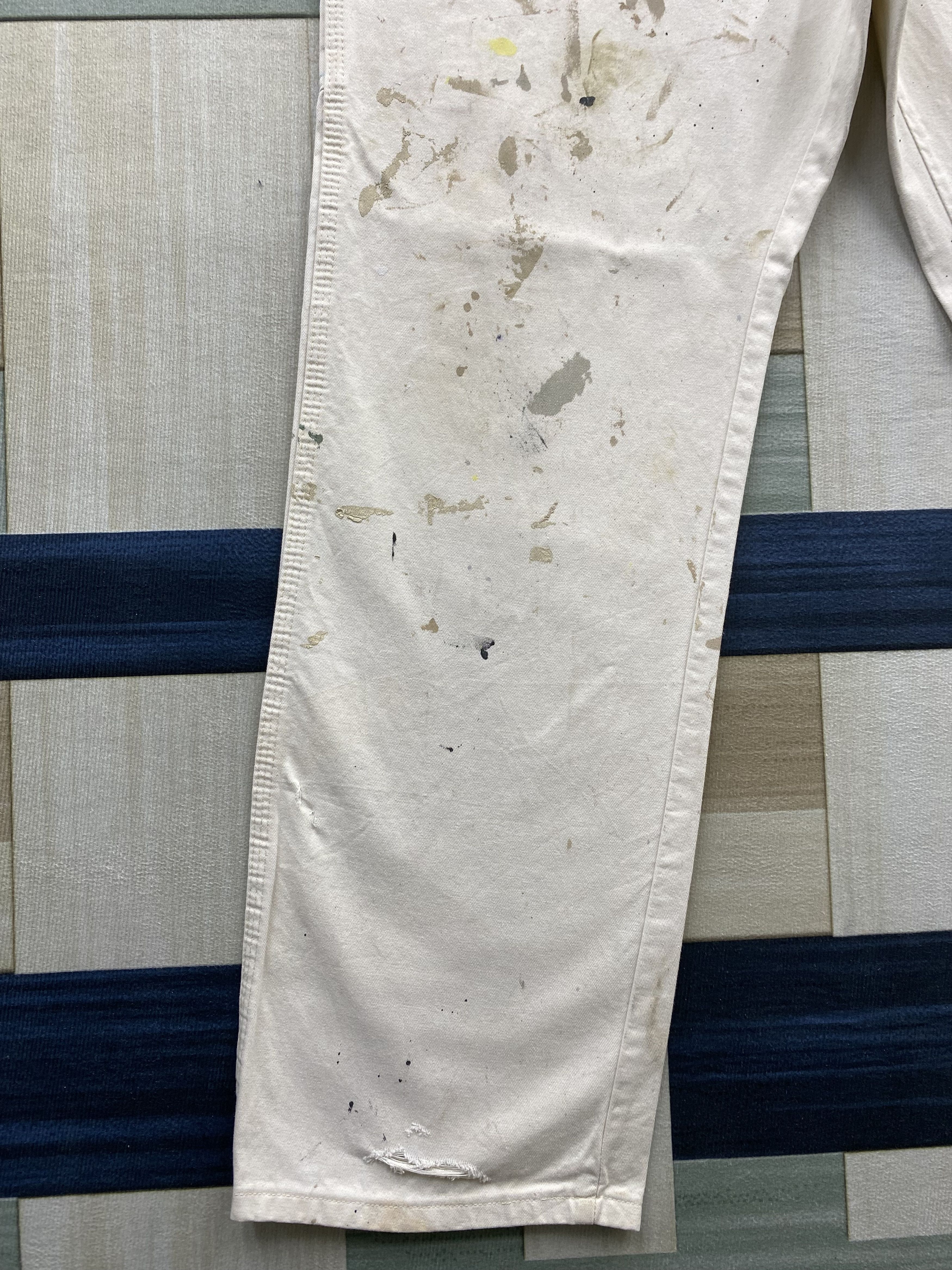 Dickies × Vintage Vintage Y2K Distress Dickies Paint Splatter Pant Size US 38 / EU 54 - 6 Thumbnail