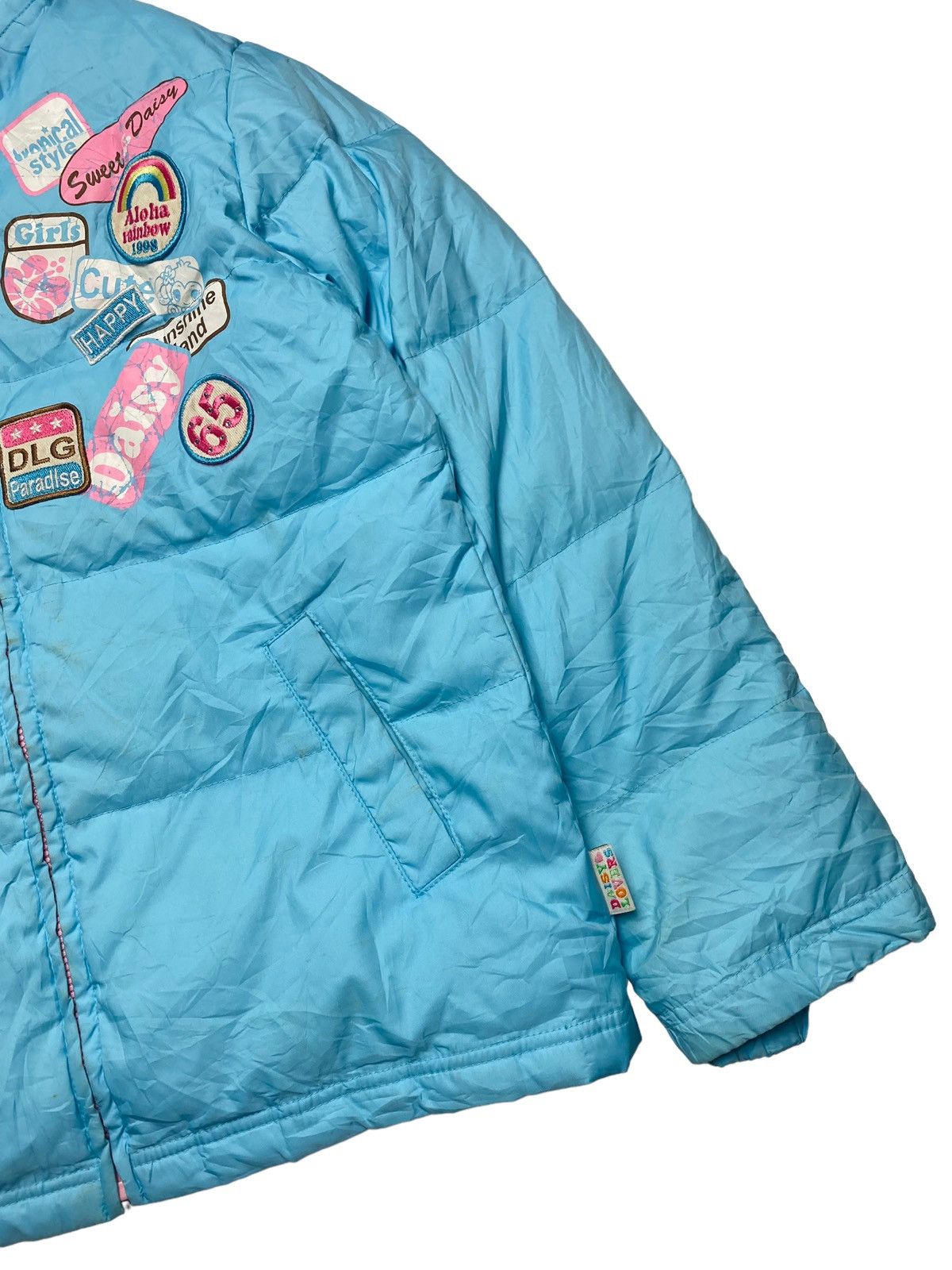 Angel Blue 2000s Daisy Lovers - Puffer Jacket Size US M / EU 48-50 / 2 - 8 Thumbnail