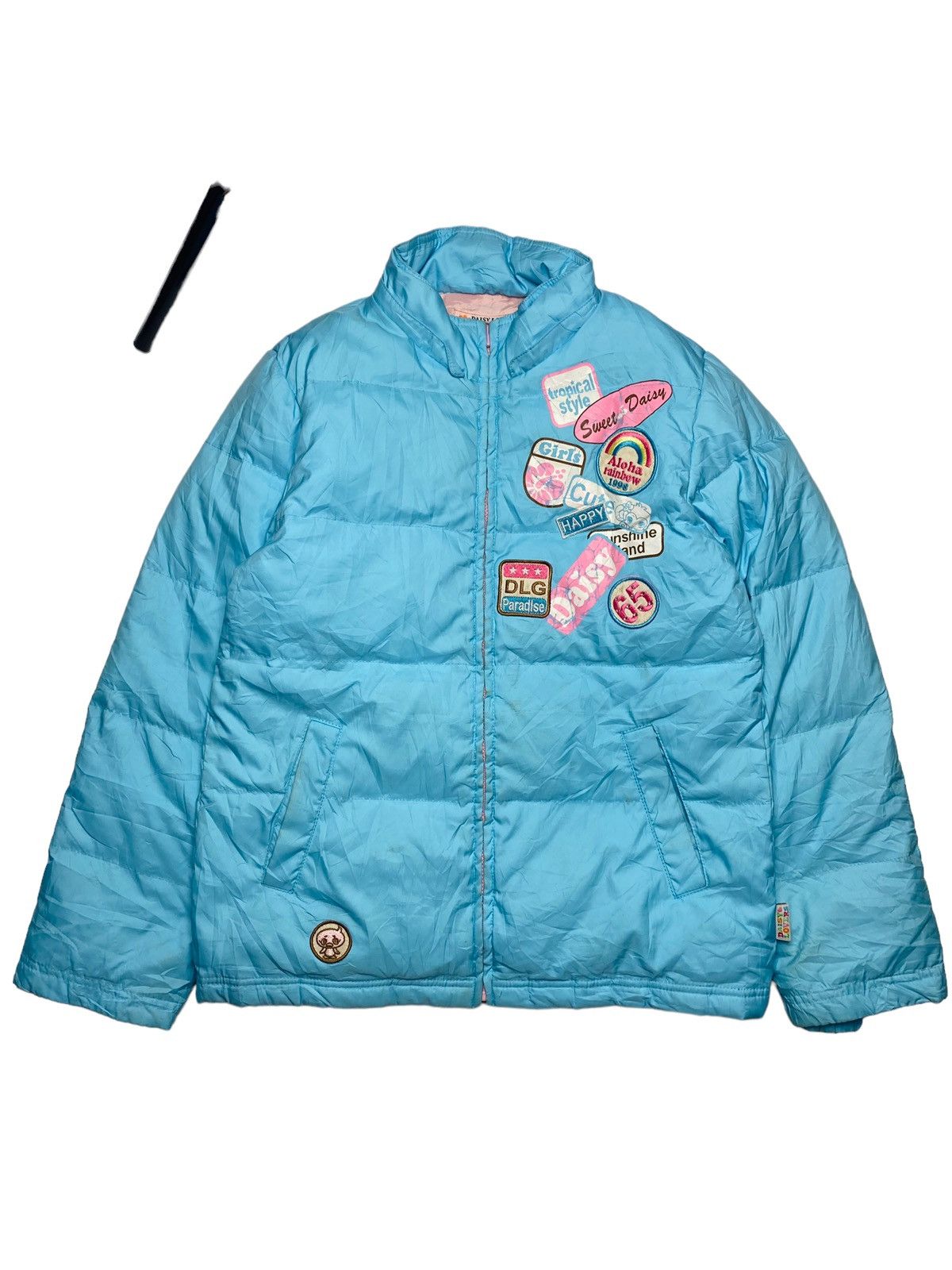 Angel Blue 2000s Daisy Lovers - Puffer Jacket Size US M / EU 48-50 / 2 - 6 Thumbnail