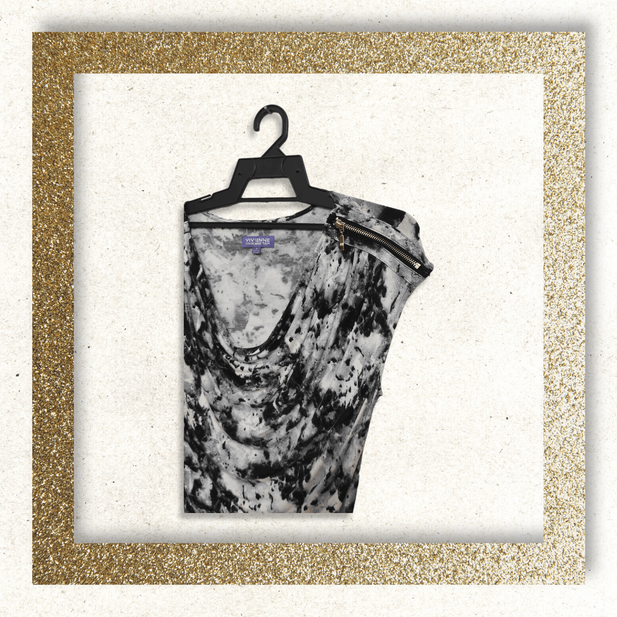 Vivienne Tam Archive VIVIENNE TAM Abstract print sleeveless shirt Size M / US 6-8 / IT 42-44 - 9 Thumbnail