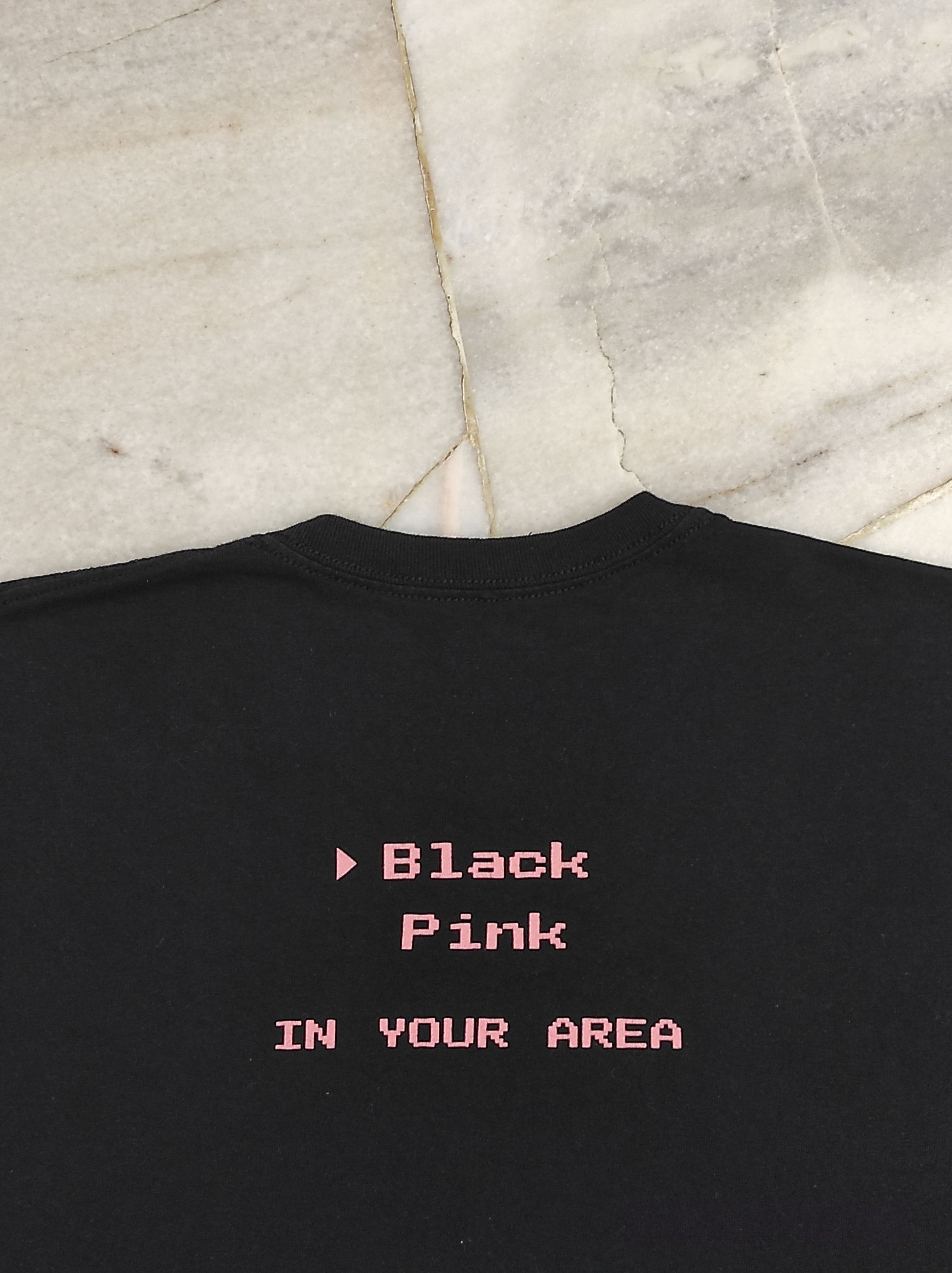 Band Tees 2017 BLACKPINK Neon Logo "in your are" single Promo tee Size US M / EU 48-50 / 2 - 5 Thumbnail