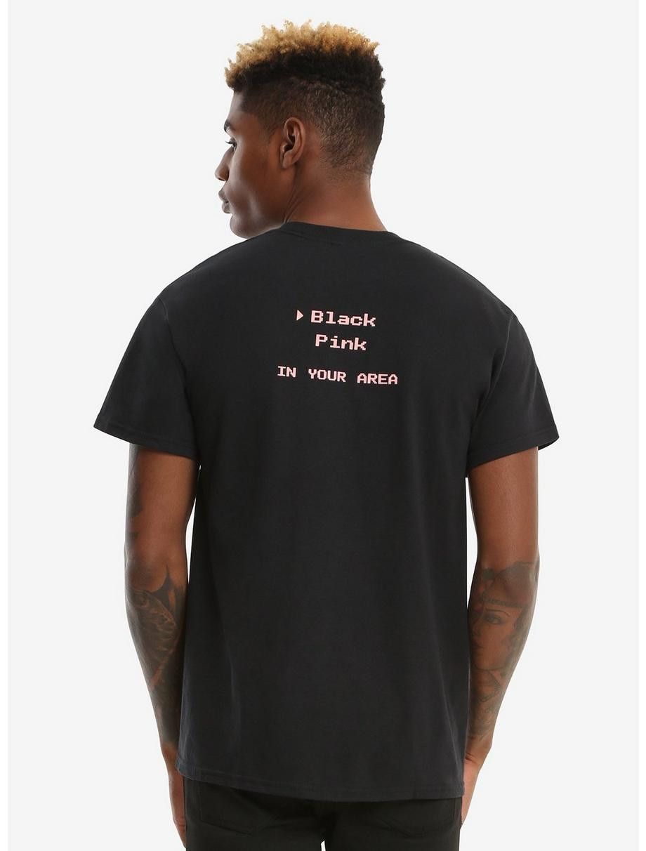 Band Tees 2017 BLACKPINK Neon Logo "in your are" single Promo tee Size US M / EU 48-50 / 2 - 7 Thumbnail