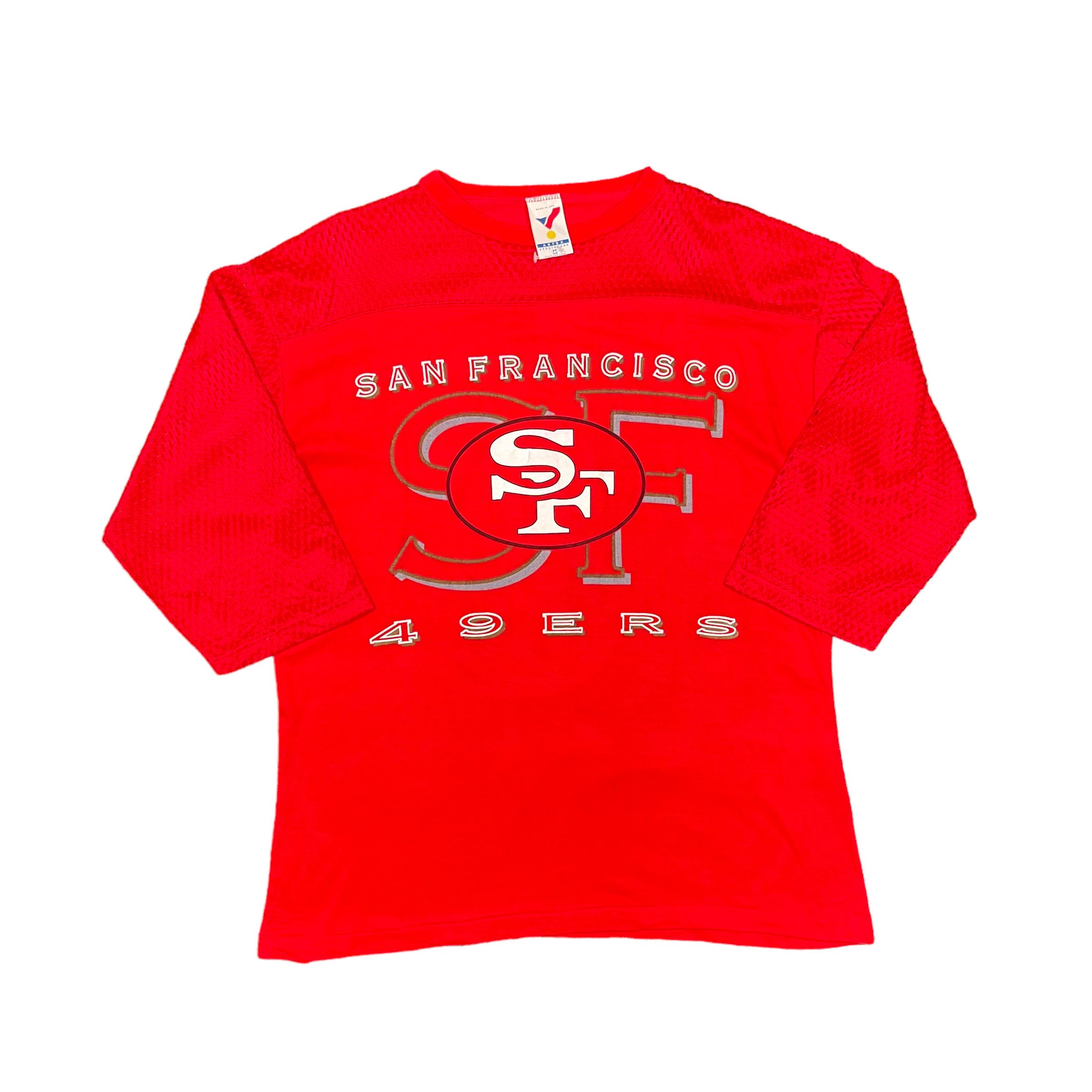 NFL × Vintage Vintage 49ers San Francisco Mesh Hip Hop NFL Shirt Size US L / EU 52-54 / 3 - 5 Thumbnail