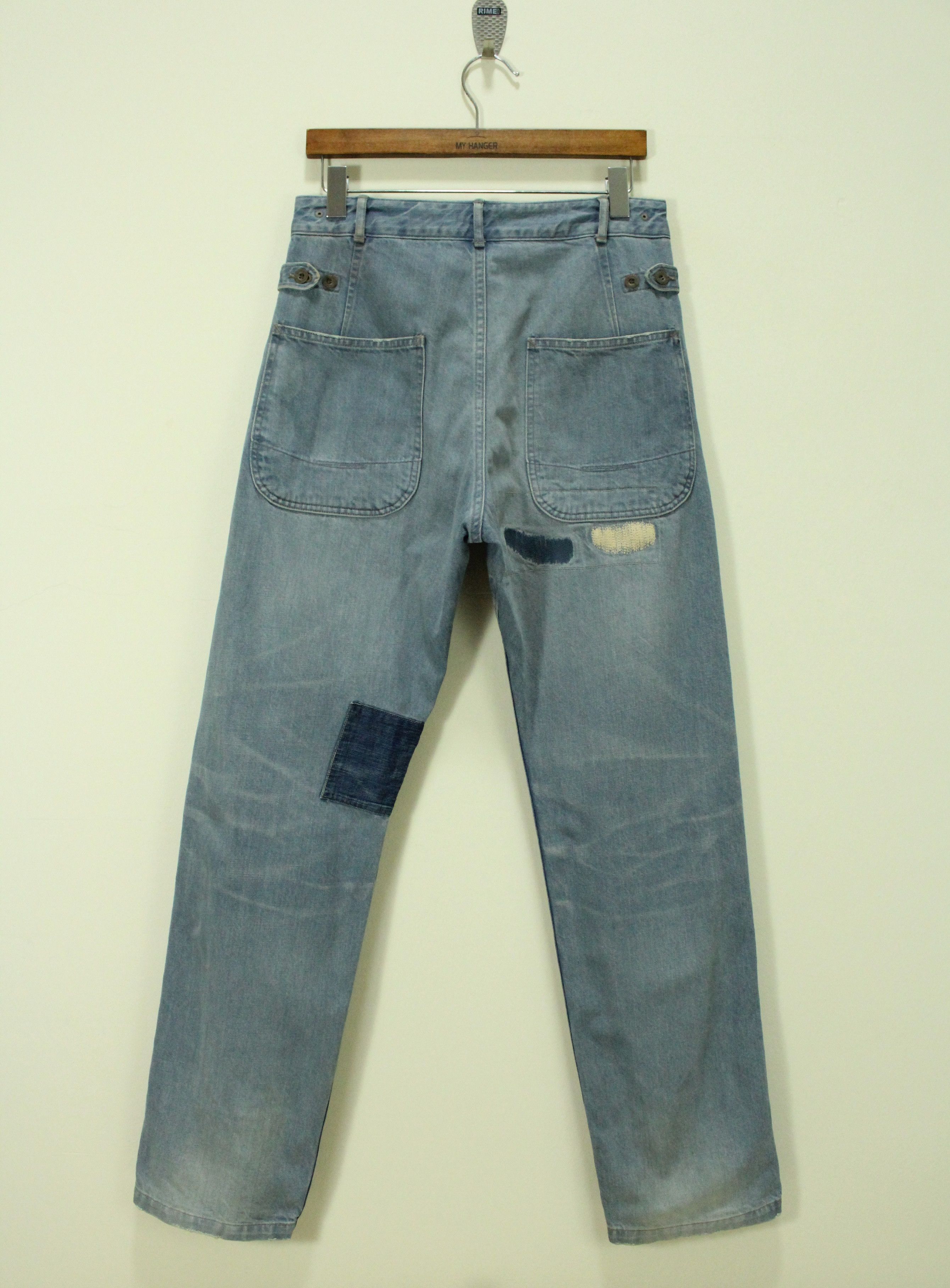 Nirvana SPELL BOUND Denim Selvedge Grunge Inspired Visvim Kapitall Size US 30 / EU 46 - 2 Thumbnail