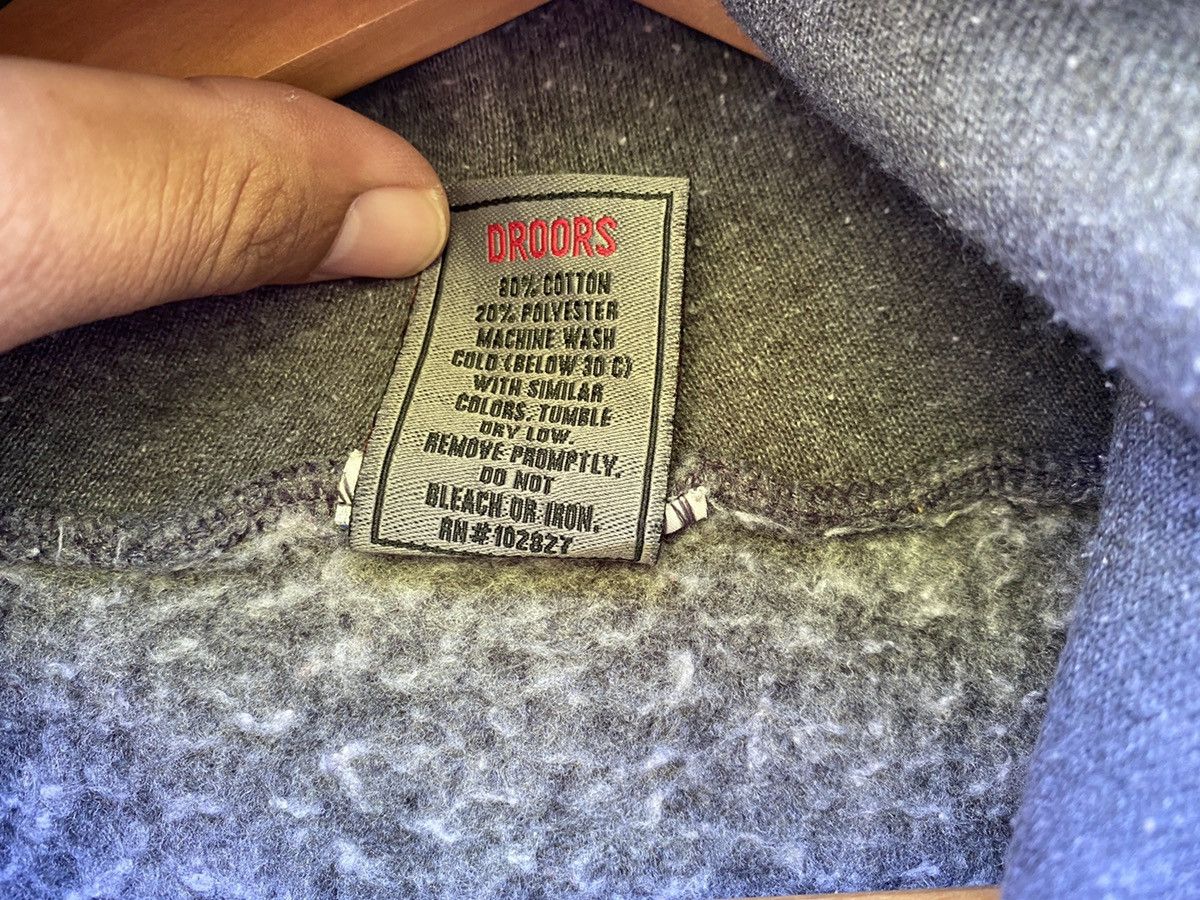 Droors Vintage 90s Droors Streetwear Skateboard Hoodie USA Size US L / EU 52-54 / 3 - 8 Thumbnail