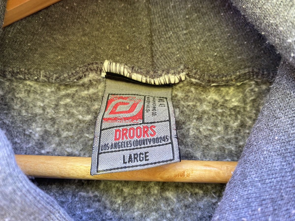 Droors Vintage 90s Droors Streetwear Skateboard Hoodie USA Size US L / EU 52-54 / 3 - 7 Thumbnail