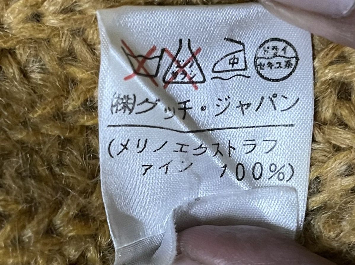 Gucci × Vintage Gucci Turtleneck Knitwear Wool Oversized Size M / US 6-8 / IT 42-44 - 14 Thumbnail