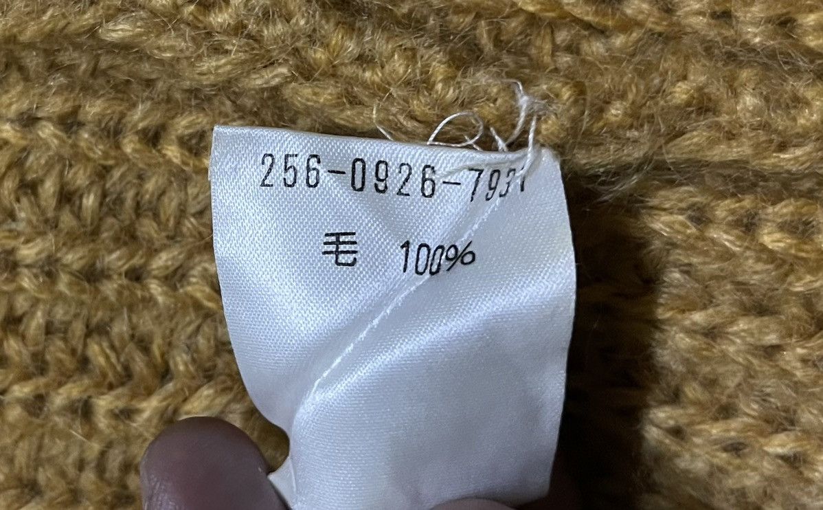 Gucci × Vintage Gucci Turtleneck Knitwear Wool Oversized Size M / US 6-8 / IT 42-44 - 15 Thumbnail