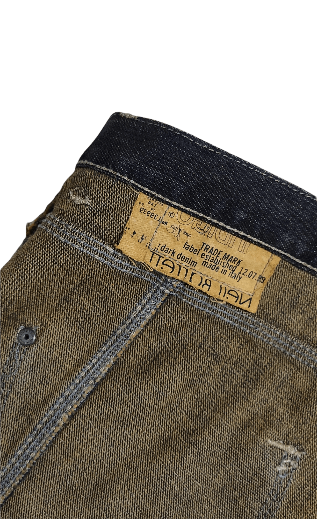 Neil Barrett Archive NEIL BARRETT INDIGO Denim pants Size US 32 / EU 48 - 15 Thumbnail