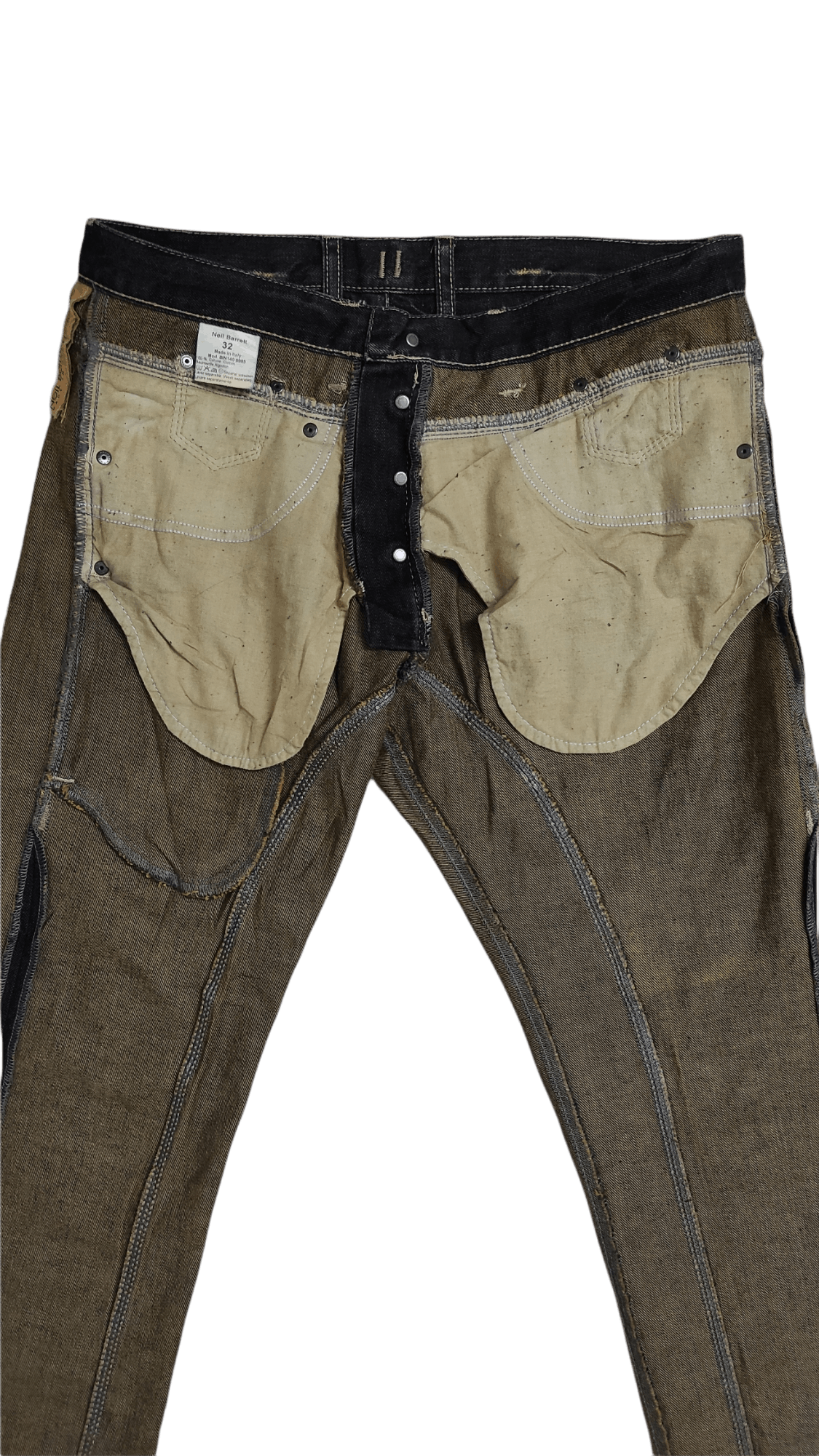 Neil Barrett Archive NEIL BARRETT INDIGO Denim pants Size US 32 / EU 48 - 14 Thumbnail