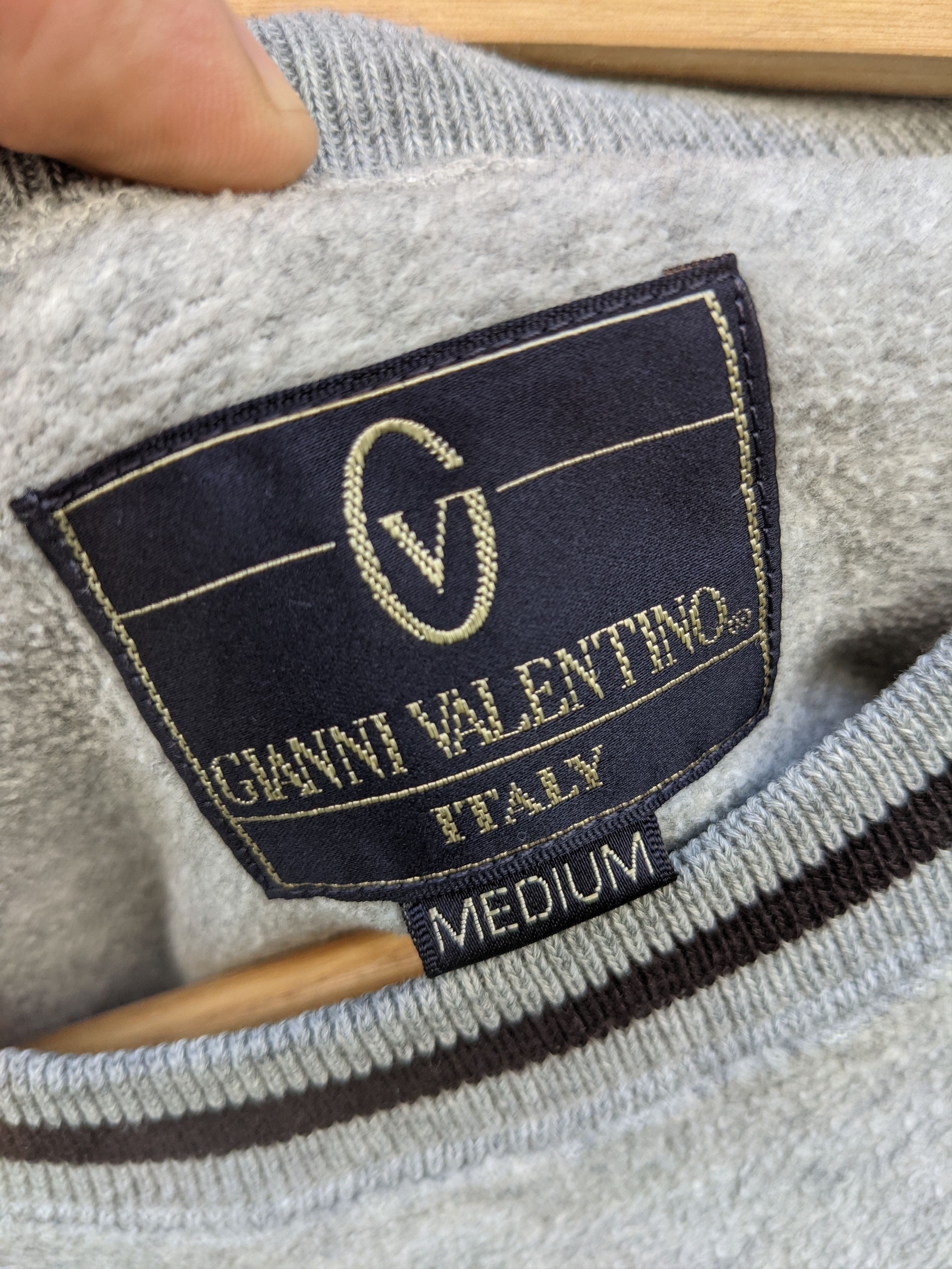 Gianni Valentino × Valentino × Vintage Gianni Valentino Small Logo Crewneck Size US M / EU 48-50 / 2 - 9 Thumbnail