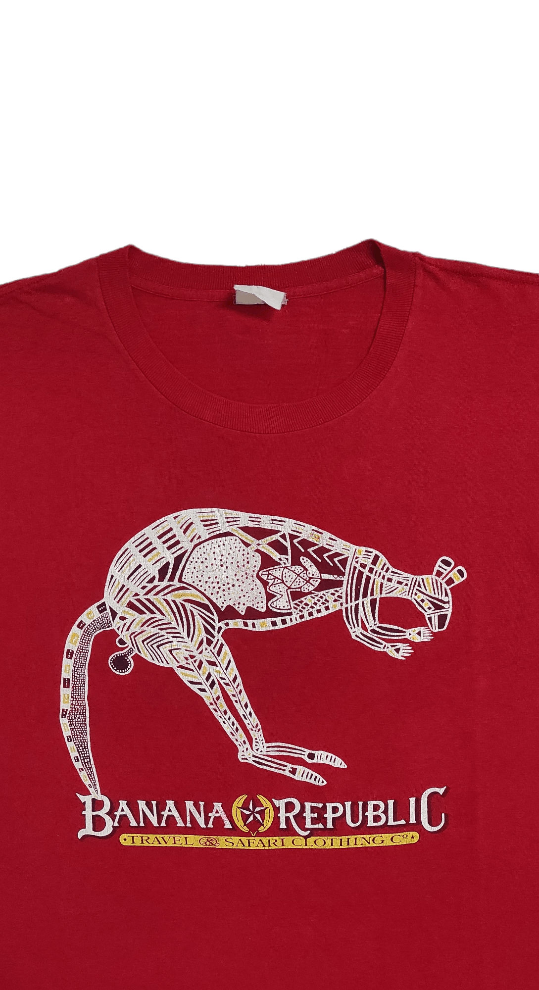 Banana Republic Vintage 80's BANANA REPUBLIC TRAVEL & SAFARI Paper thin tee Size US L / EU 52-54 / 3 - 7 Thumbnail