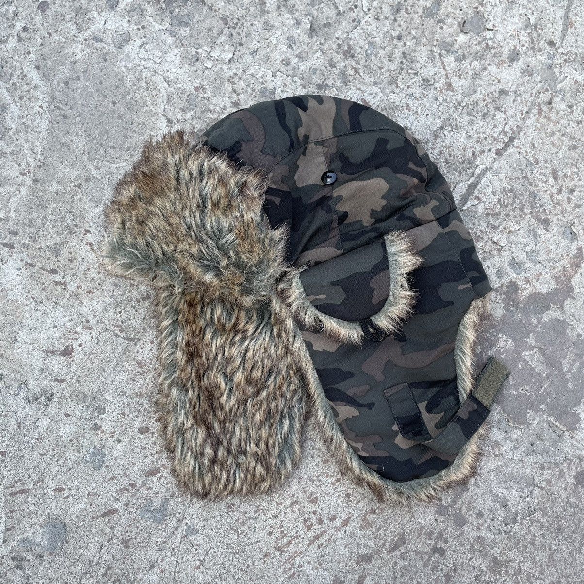 Japanese Brand × Vintage Vintage Hat with ear flaps Style by Travis Scoot Winter Size ONE SIZE - 2 Thumbnail