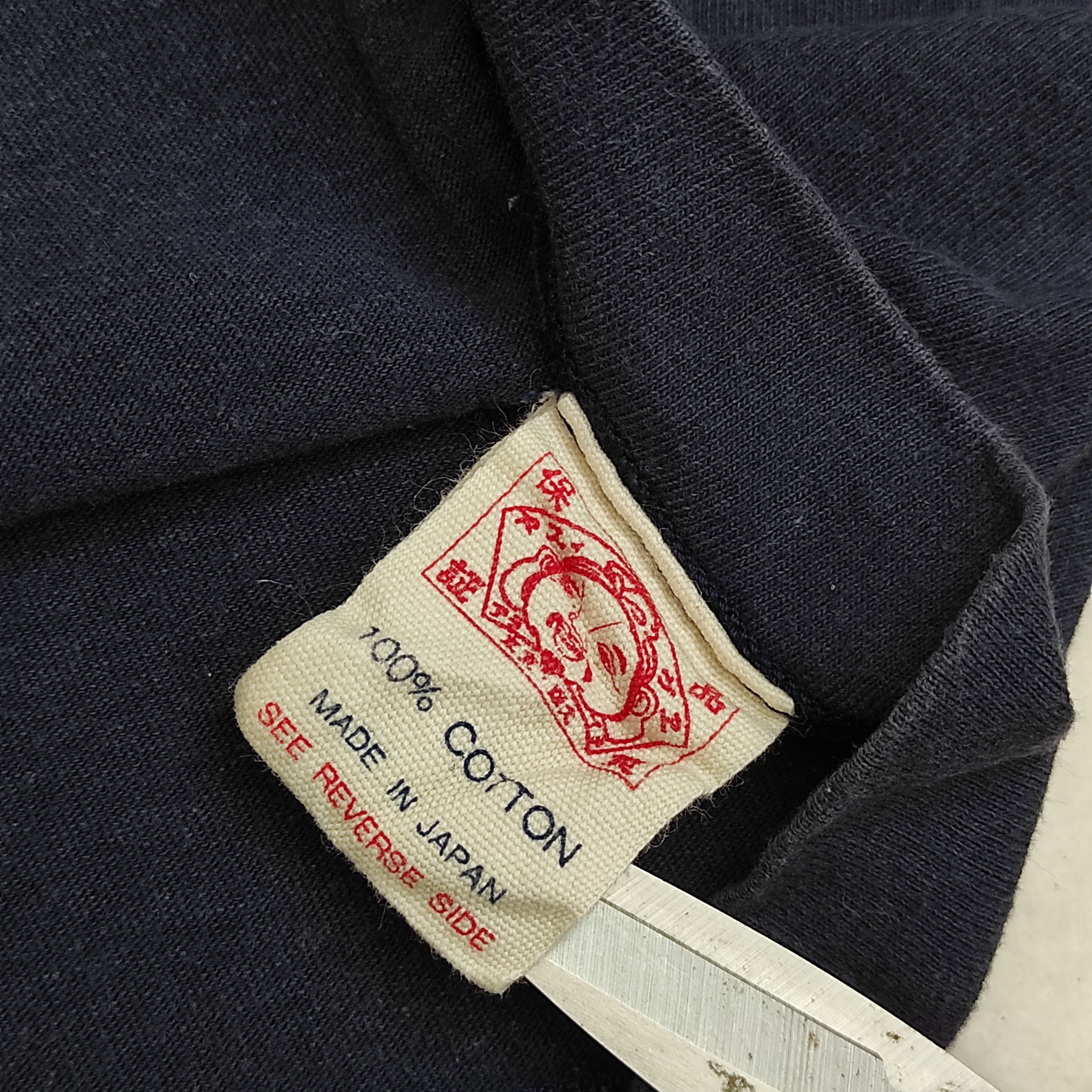 Evisu Vintage 90's "1950" EVISU YAMANE embroidered logo's tee Size US S / EU 44-46 / 1 - 5 Thumbnail