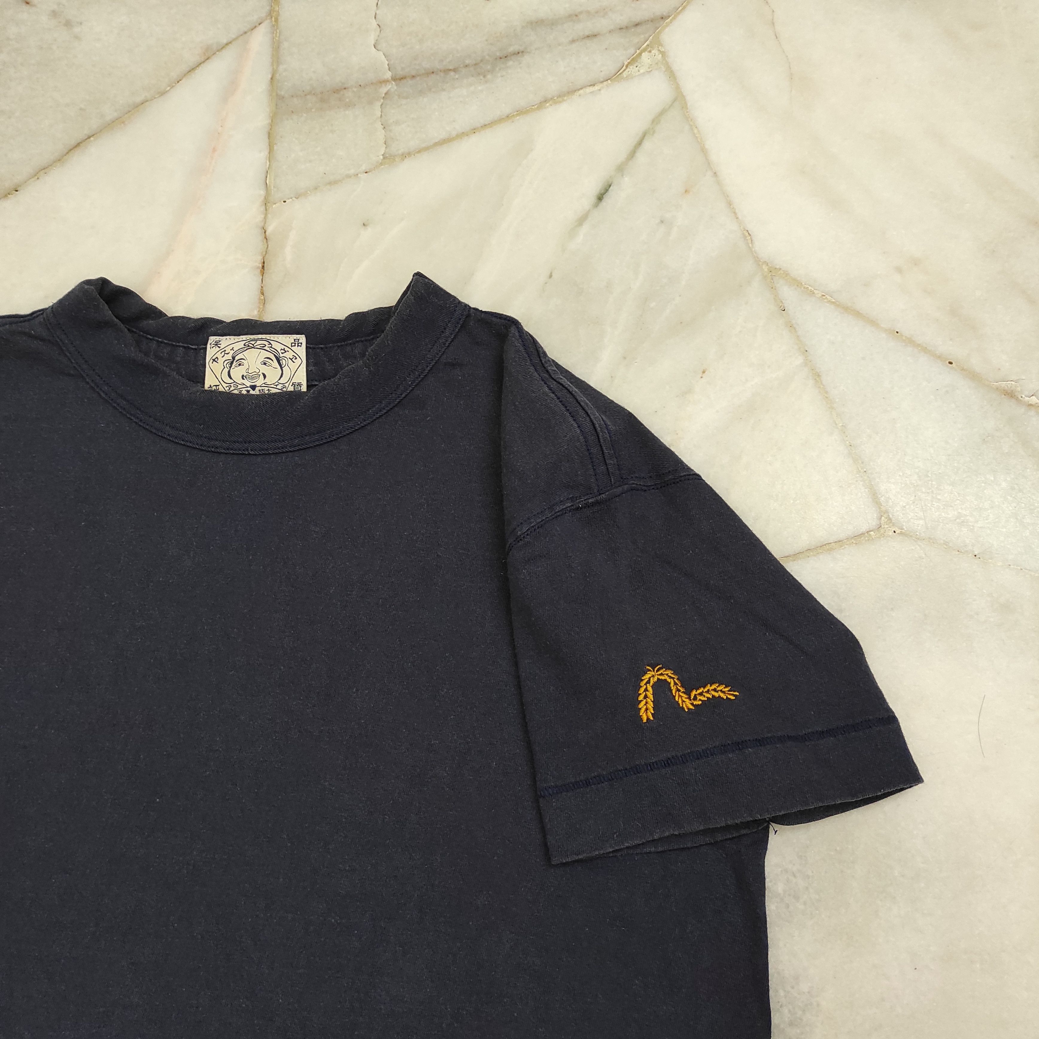 Evisu Vintage 90's "1950" EVISU YAMANE embroidered logo's tee Size US S / EU 44-46 / 1 - 8 Thumbnail
