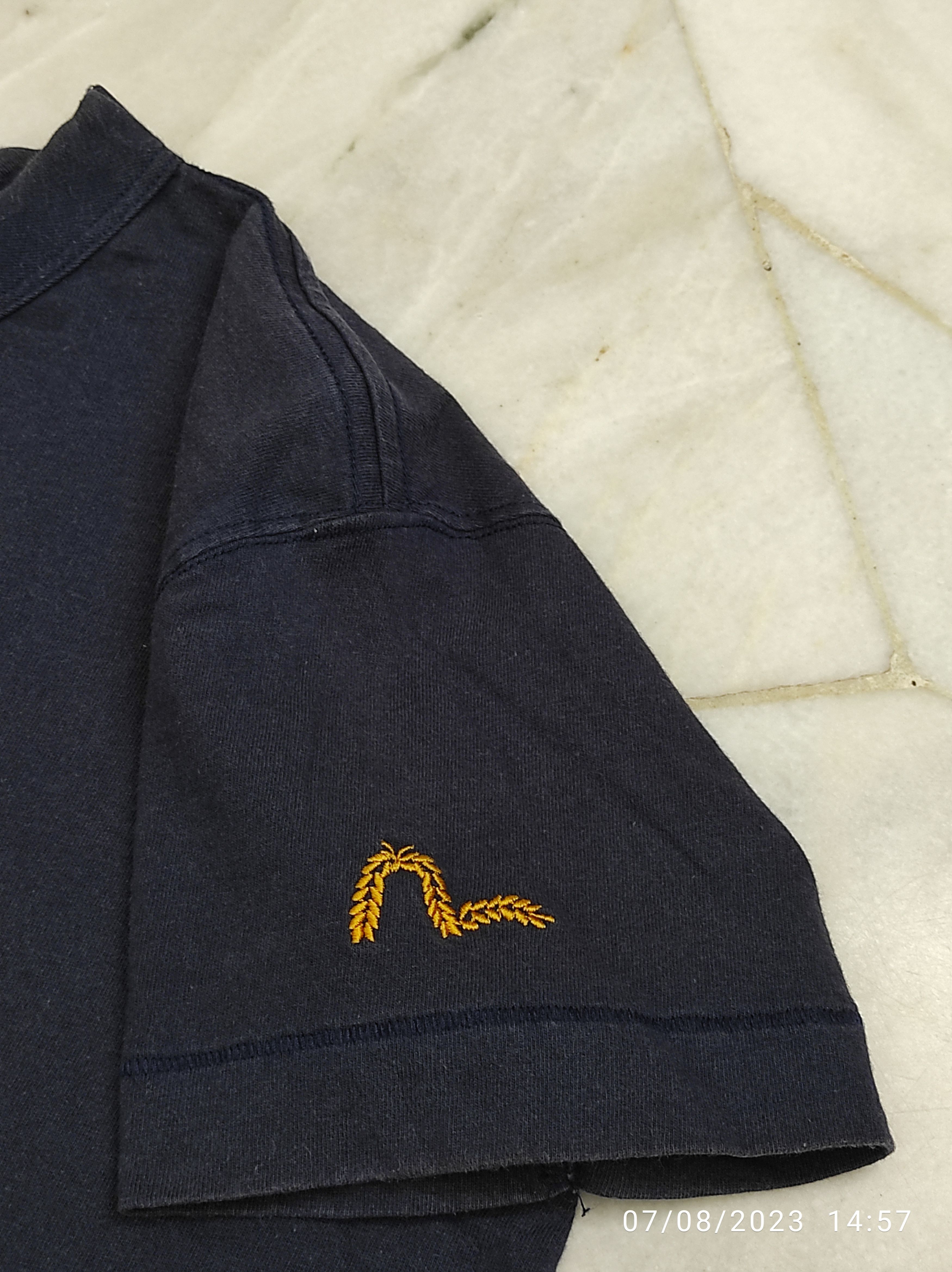 Evisu Vintage 90's "1950" EVISU YAMANE embroidered logo's tee Size US S / EU 44-46 / 1 - 3 Thumbnail