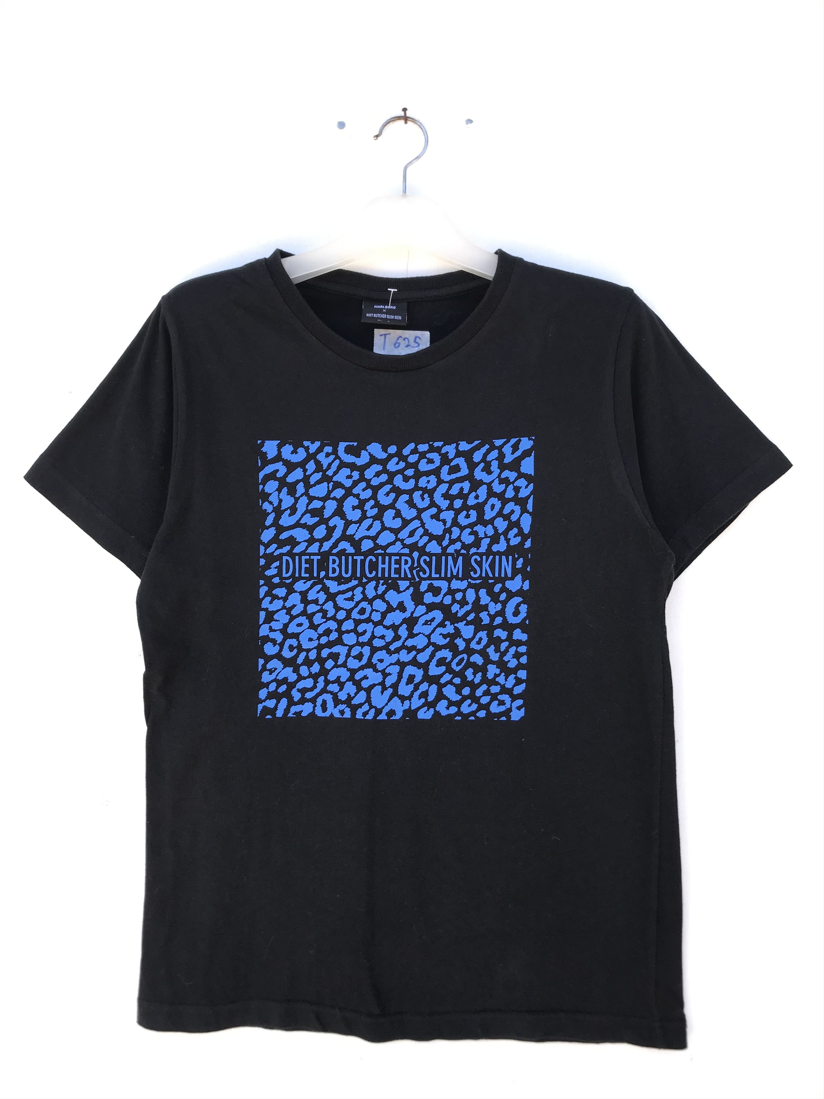 Diet Butcher Slim Skin × Japanese Brand × Marlboro DIET BUTCHER SLIM SKIN X MARLBORO SPELLOUT Size US M / EU 48-50 / 2 - 1 Thumbnail