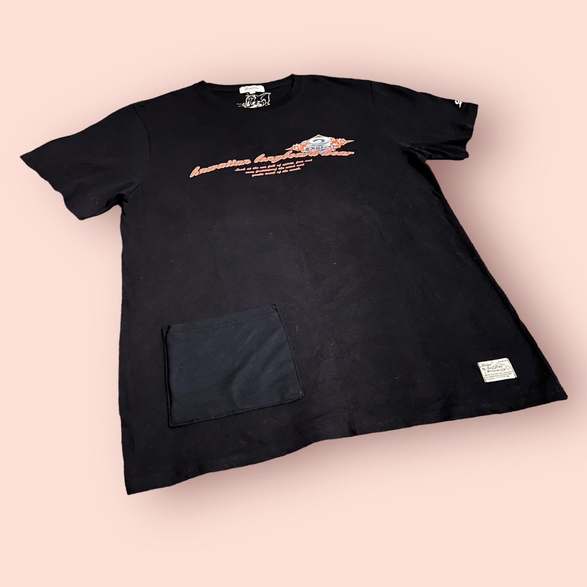 Japanese Brand VINTAGE TOM & JERRY X PIKO X GOOD DAY POCKET TEE Size US L / EU 52-54 / 3 - 11 Thumbnail