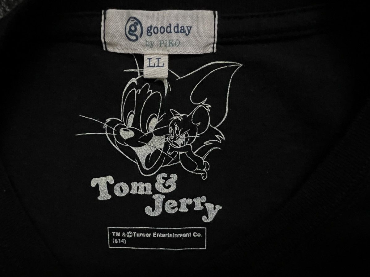 Japanese Brand VINTAGE TOM & JERRY X PIKO X GOOD DAY POCKET TEE Size US L / EU 52-54 / 3 - 20 Thumbnail
