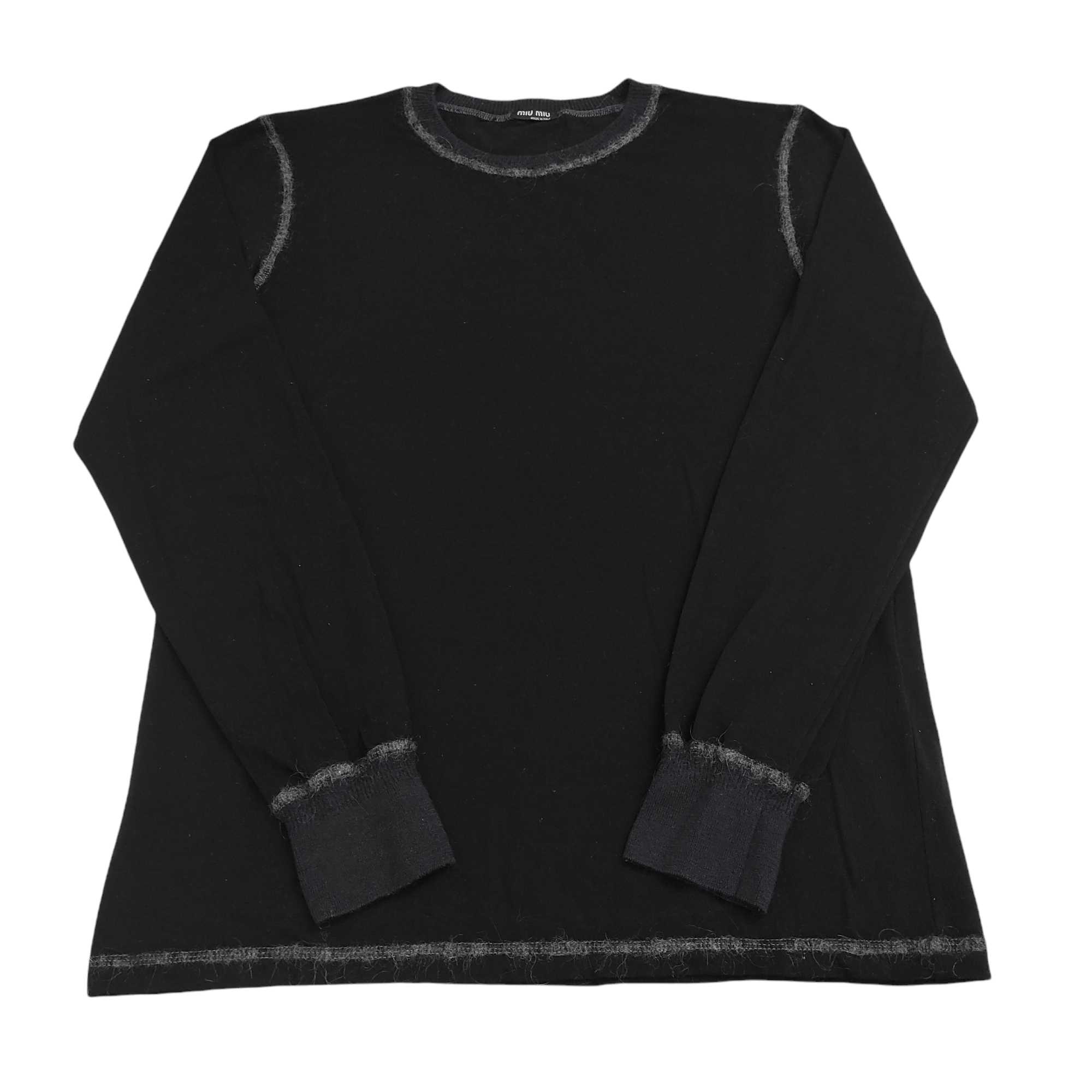 FW 2003 Archive MIU MIU MEN Virgin Wool shirt - Tops