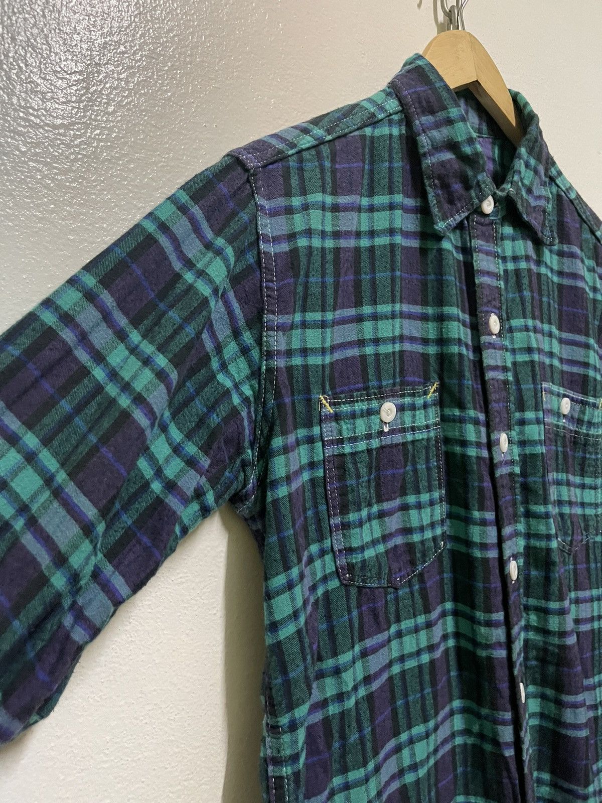 Post Overalls Post Overall Flannel Shirt Long Sleeve Size US M / EU 48-50 / 2 - 2 Thumbnail