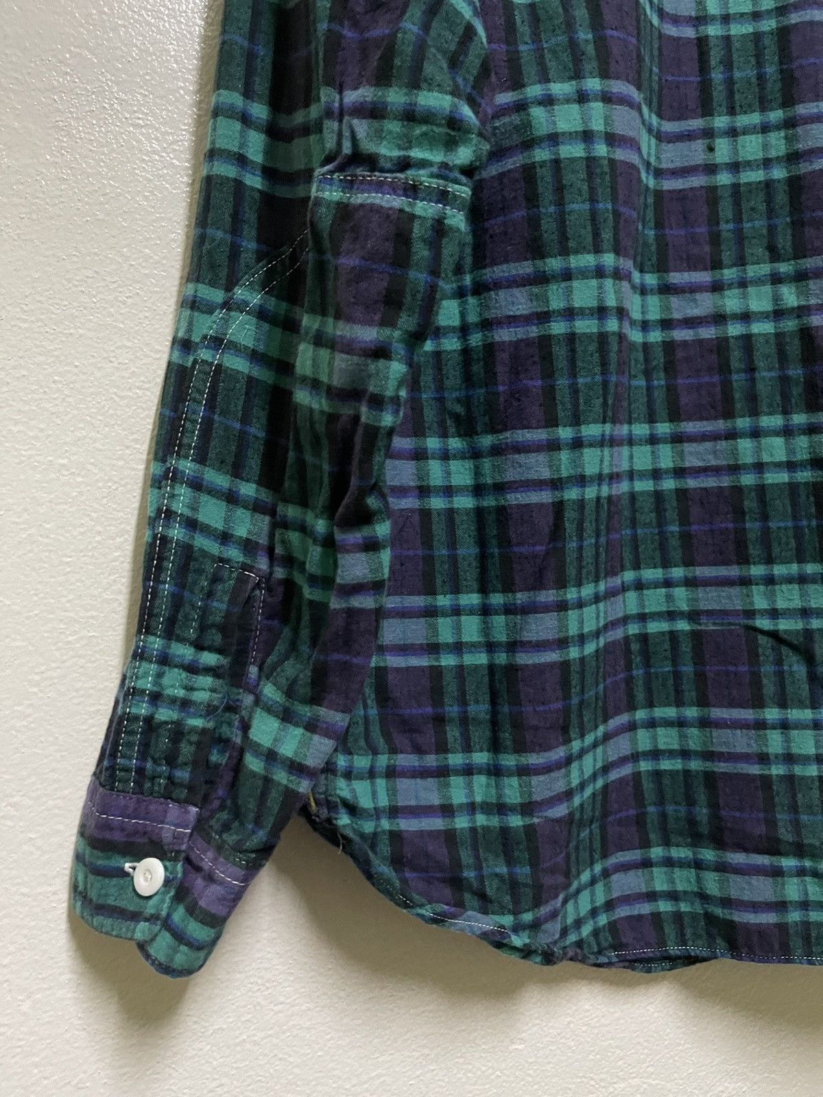 Post Overalls Post Overall Flannel Shirt Long Sleeve Size US M / EU 48-50 / 2 - 10 Thumbnail