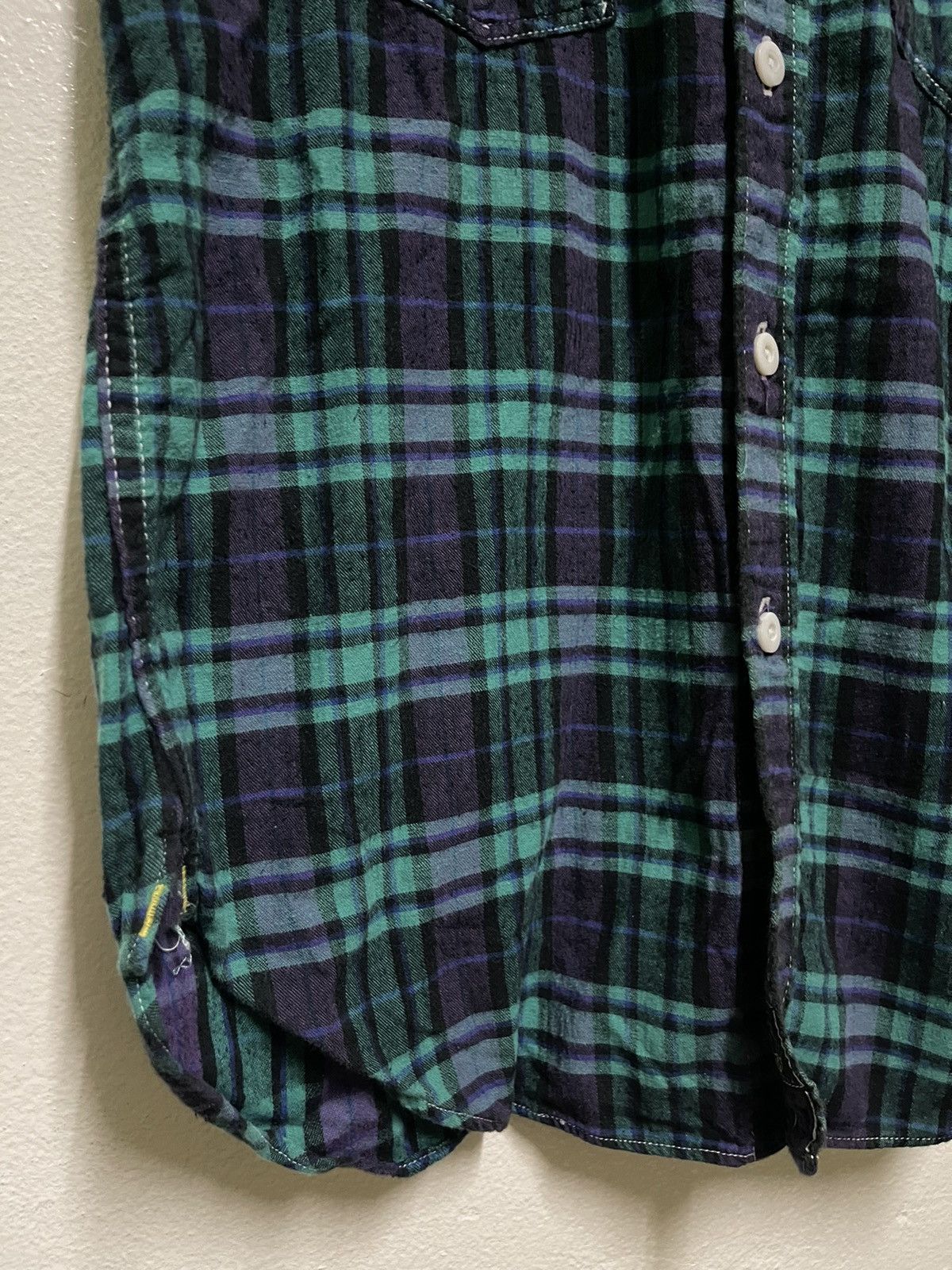 Post Overalls Post Overall Flannel Shirt Long Sleeve Size US M / EU 48-50 / 2 - 4 Thumbnail