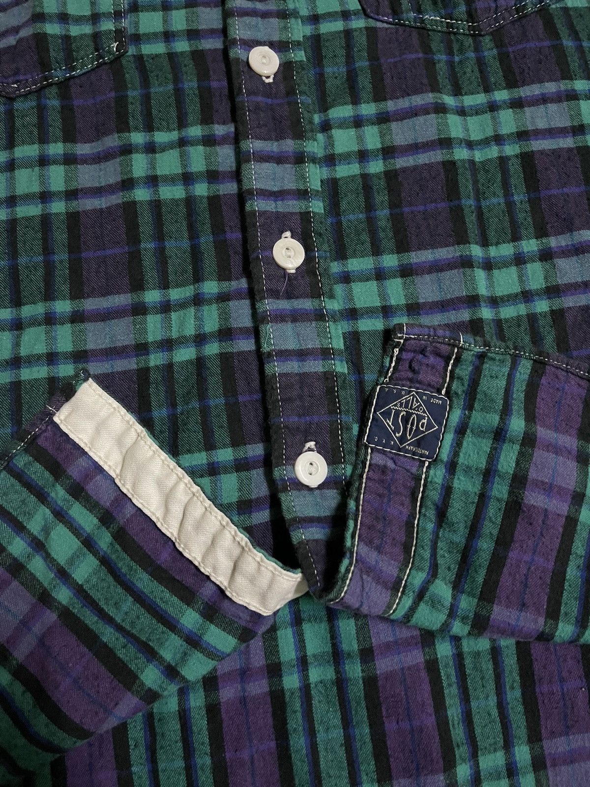 Post Overalls Post Overall Flannel Shirt Long Sleeve Size US M / EU 48-50 / 2 - 15 Thumbnail