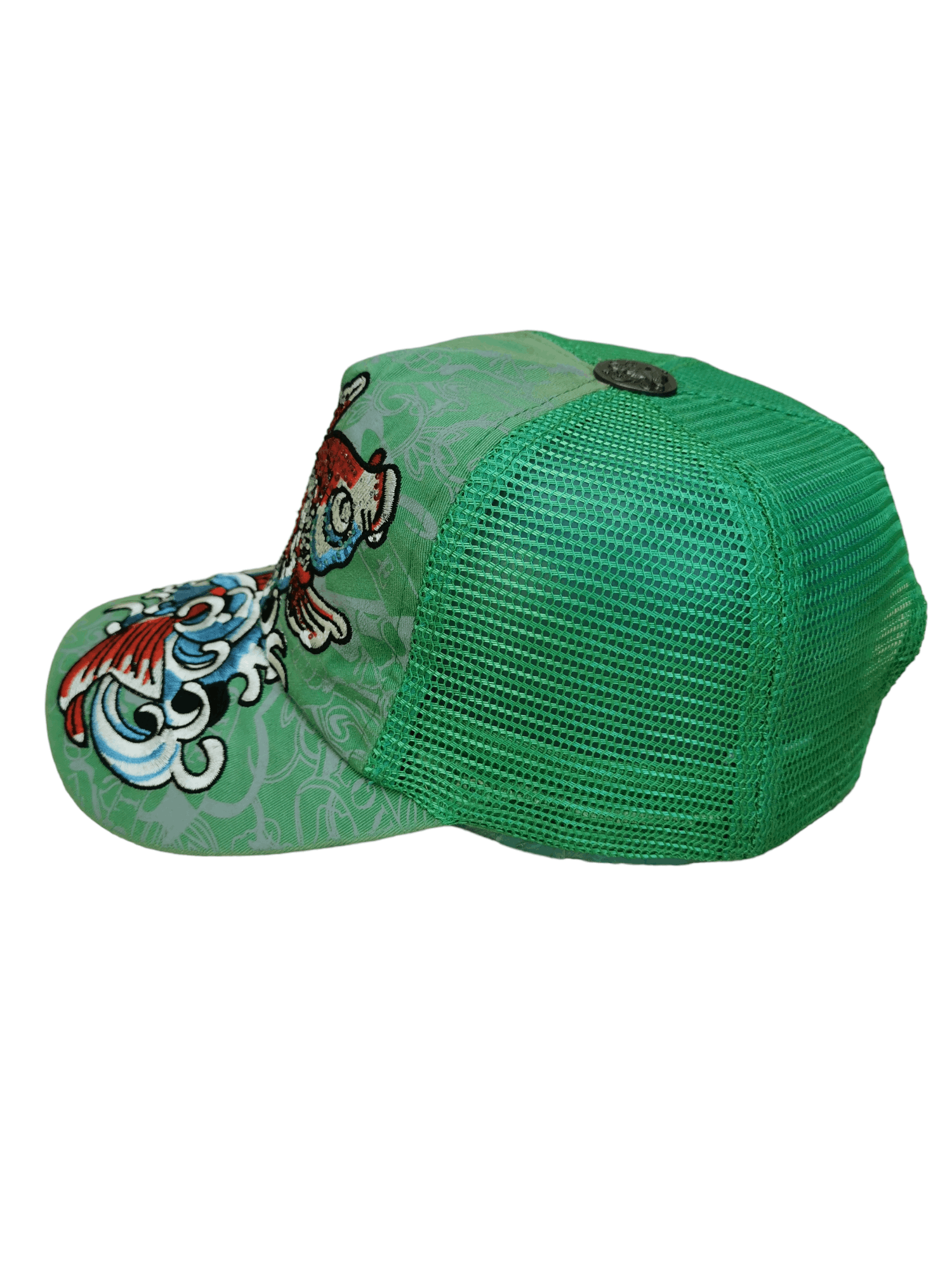 Ed Hardy VINTAGE ED HARDY FISH KOI DESIGN HAT CAP Size ONE SIZE - 2 Thumbnail