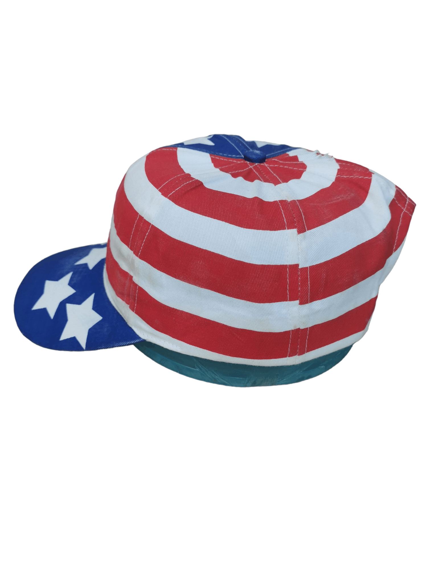 American Apparel 🔥4 MONTHS SALE🔥 VINTAGE AMERICAN FLAG STREETWEAR HAT CAP Size ONE SIZE - 2 Thumbnail