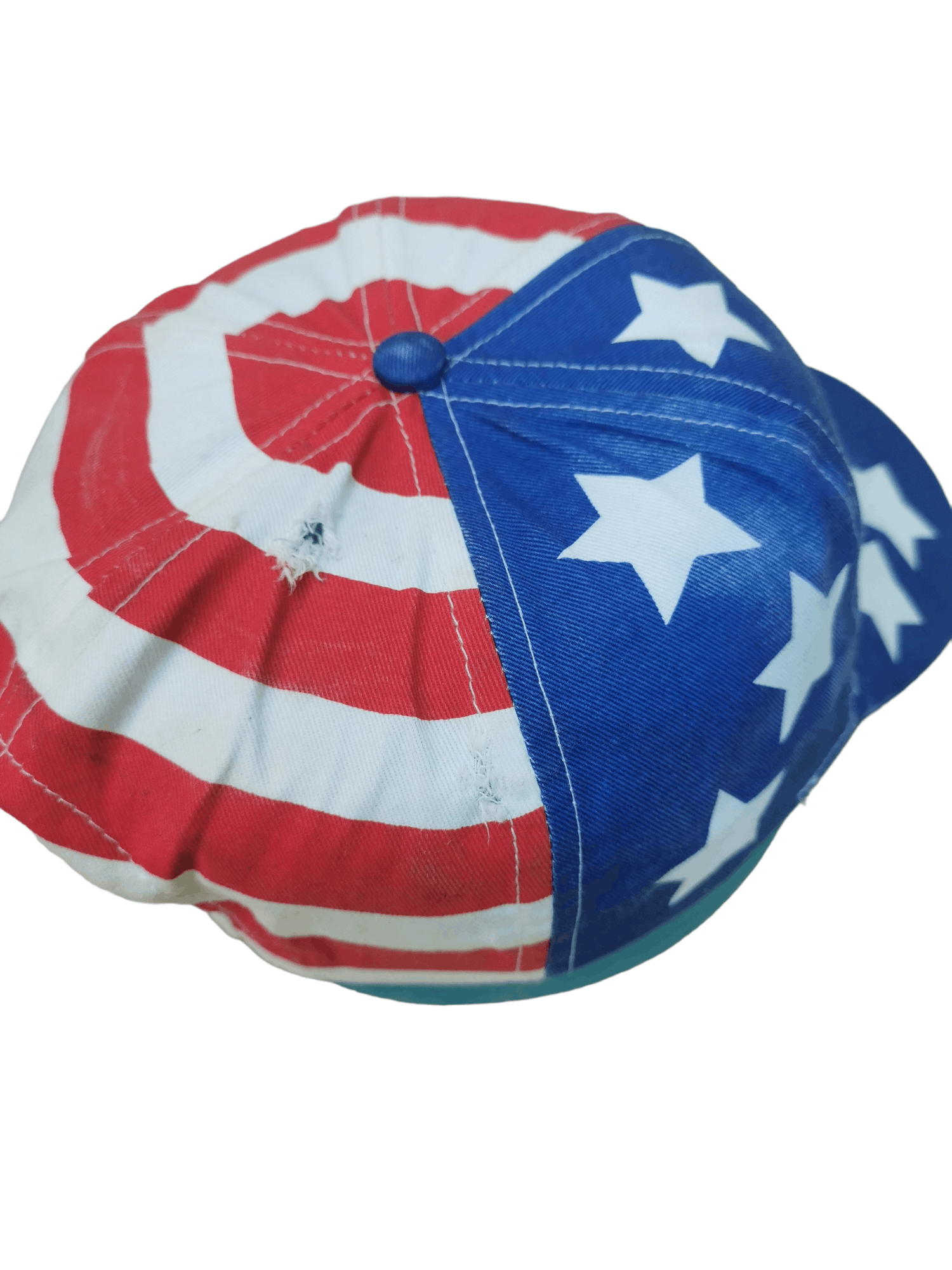 American Apparel 🔥4 MONTHS SALE🔥 VINTAGE AMERICAN FLAG STREETWEAR HAT CAP Size ONE SIZE - 4 Thumbnail