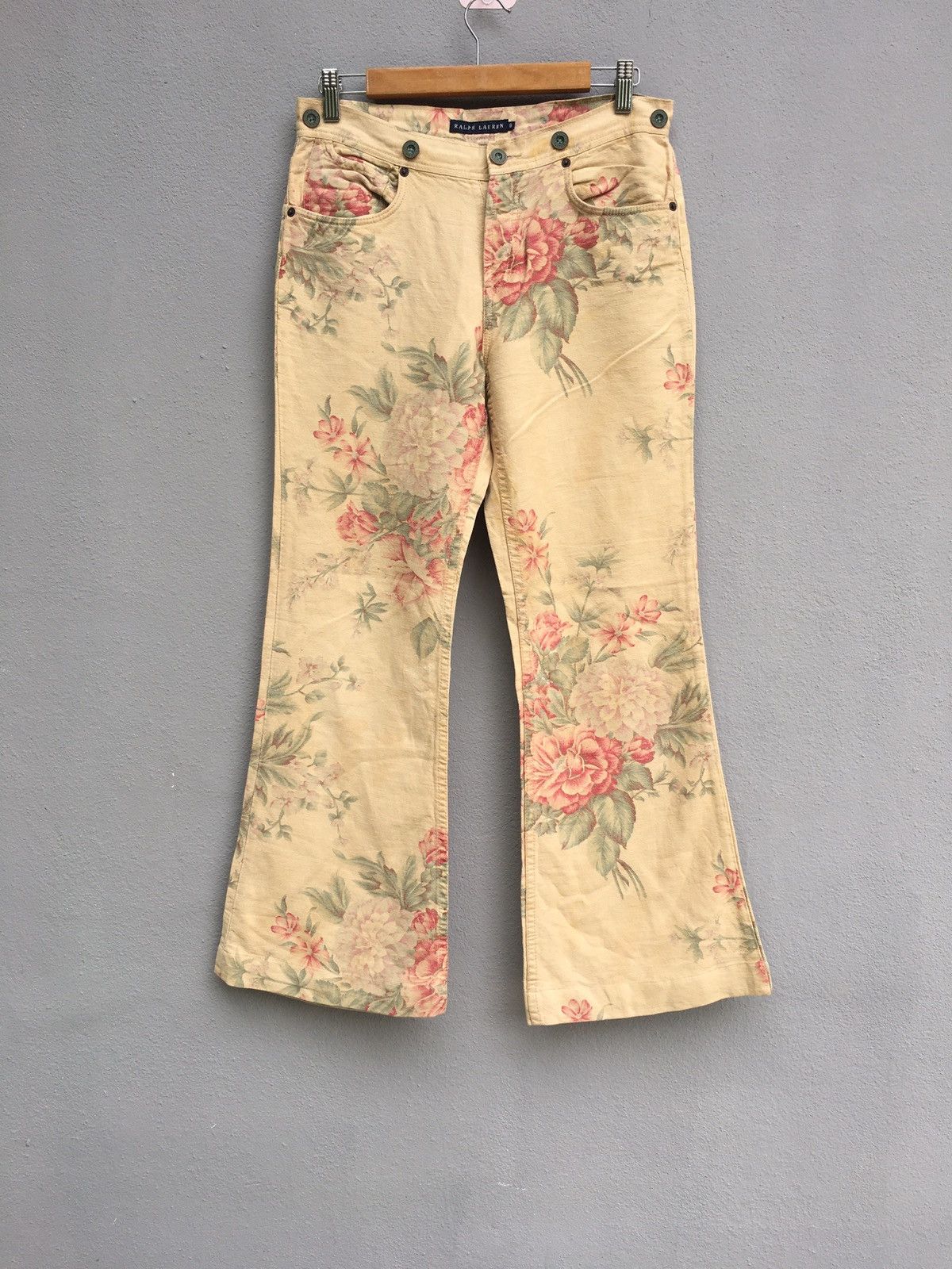 Polo Ralph Lauren Polo Ralph Lauren Floral flared pants fullprint Size US 30 / EU 46 - 1 Thumbnail