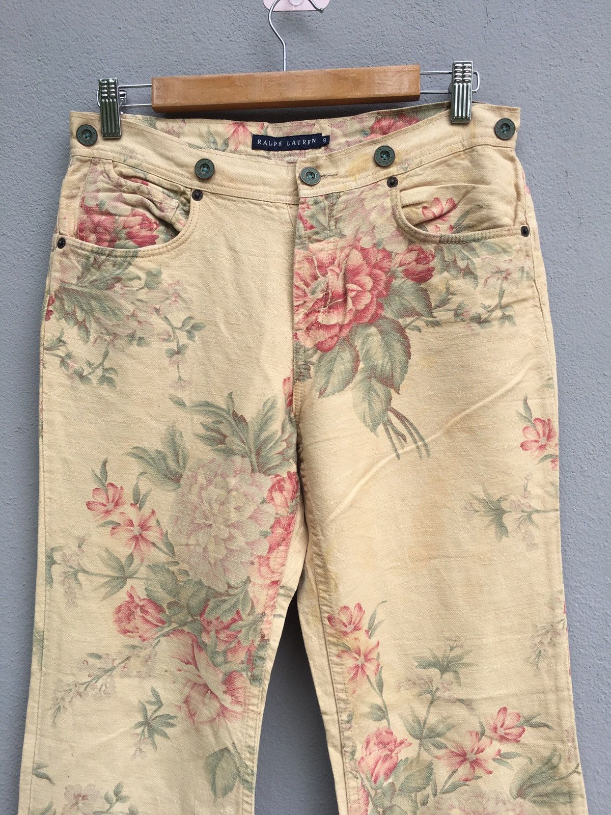 Polo Ralph Lauren Polo Ralph Lauren Floral flared pants fullprint Size US 30 / EU 46 - 3 Thumbnail
